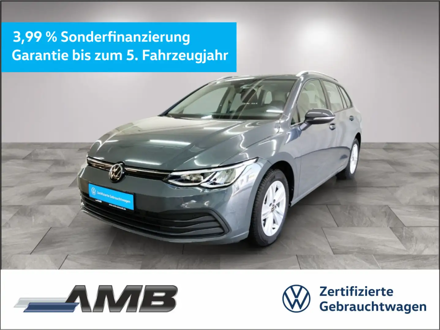 Volkswagen Golf Variant Life 1.5 TSI AHK/Travel/Pano/02.29G Grau - 1