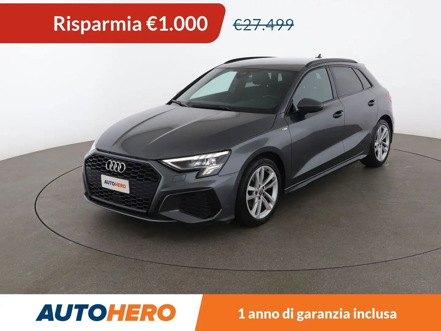 Audi 35 TDI S line edition S tronic Gris - 1