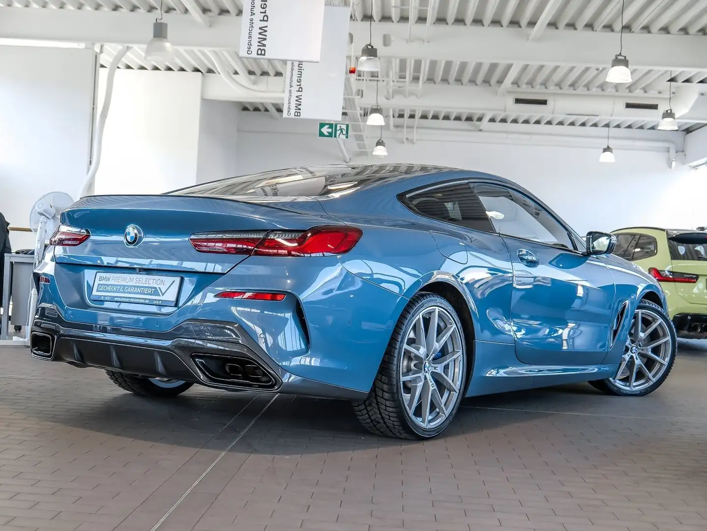 BMW M850 i xDrive Coupé Carbon Laser Adapt.FWK Soft-Cl. Синій - 2