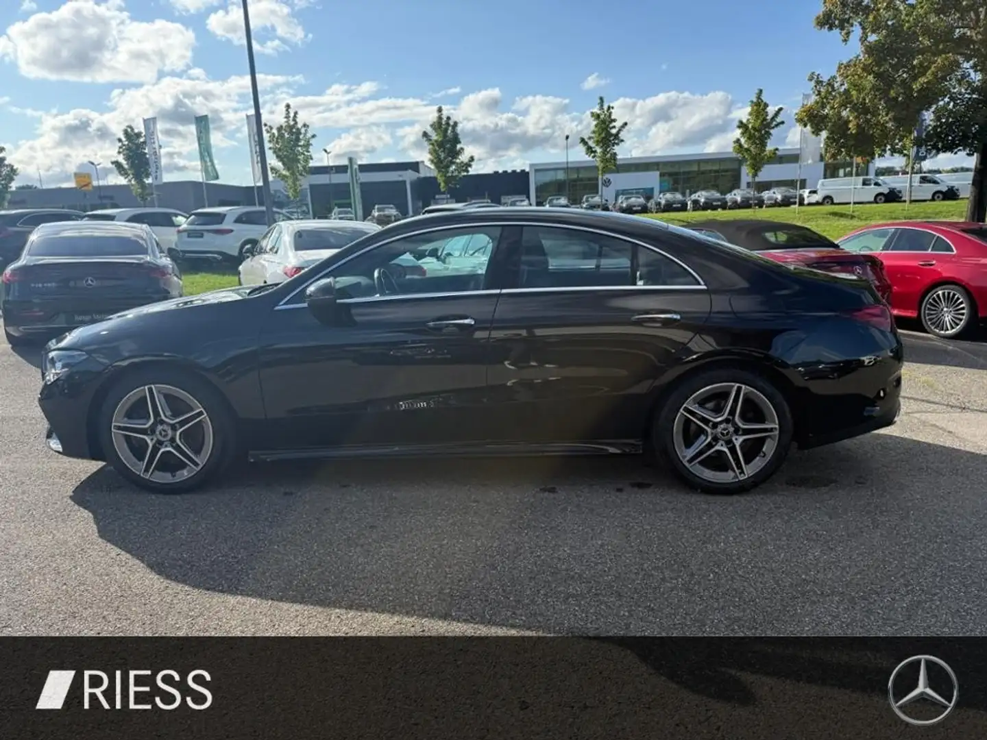 Mercedes-Benz CLA 200 d Coupé AUT Kam. KeyLess KlimaA LED LM Zwart - 2