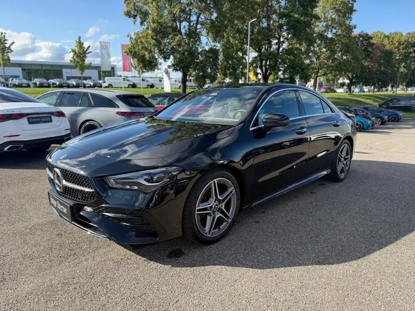 Mercedes-Benz CLA 200 d Coupé AUT Kam. KeyLess KlimaA LED LM Noir - 1