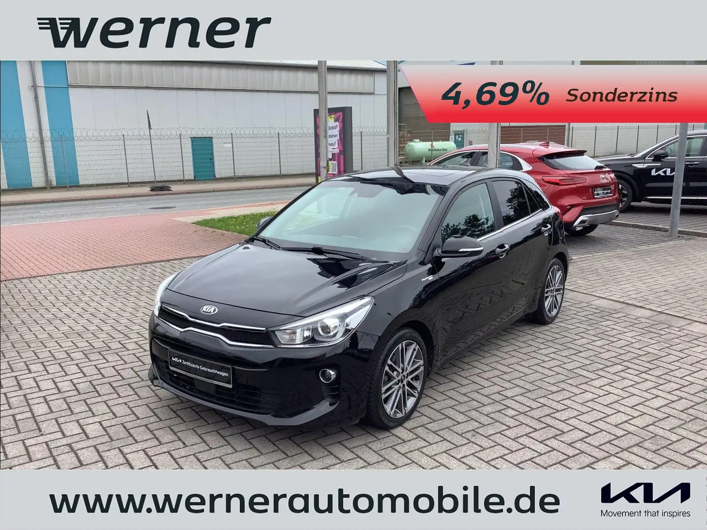 Kia Rio 1.0 T-GDI Platinum Edition Black - 1