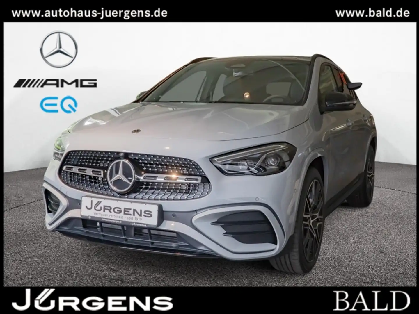 Mercedes-Benz GLA 250 4M AMG-Sport/MLB/Pano/AHK/Night/Distr Grau - 1