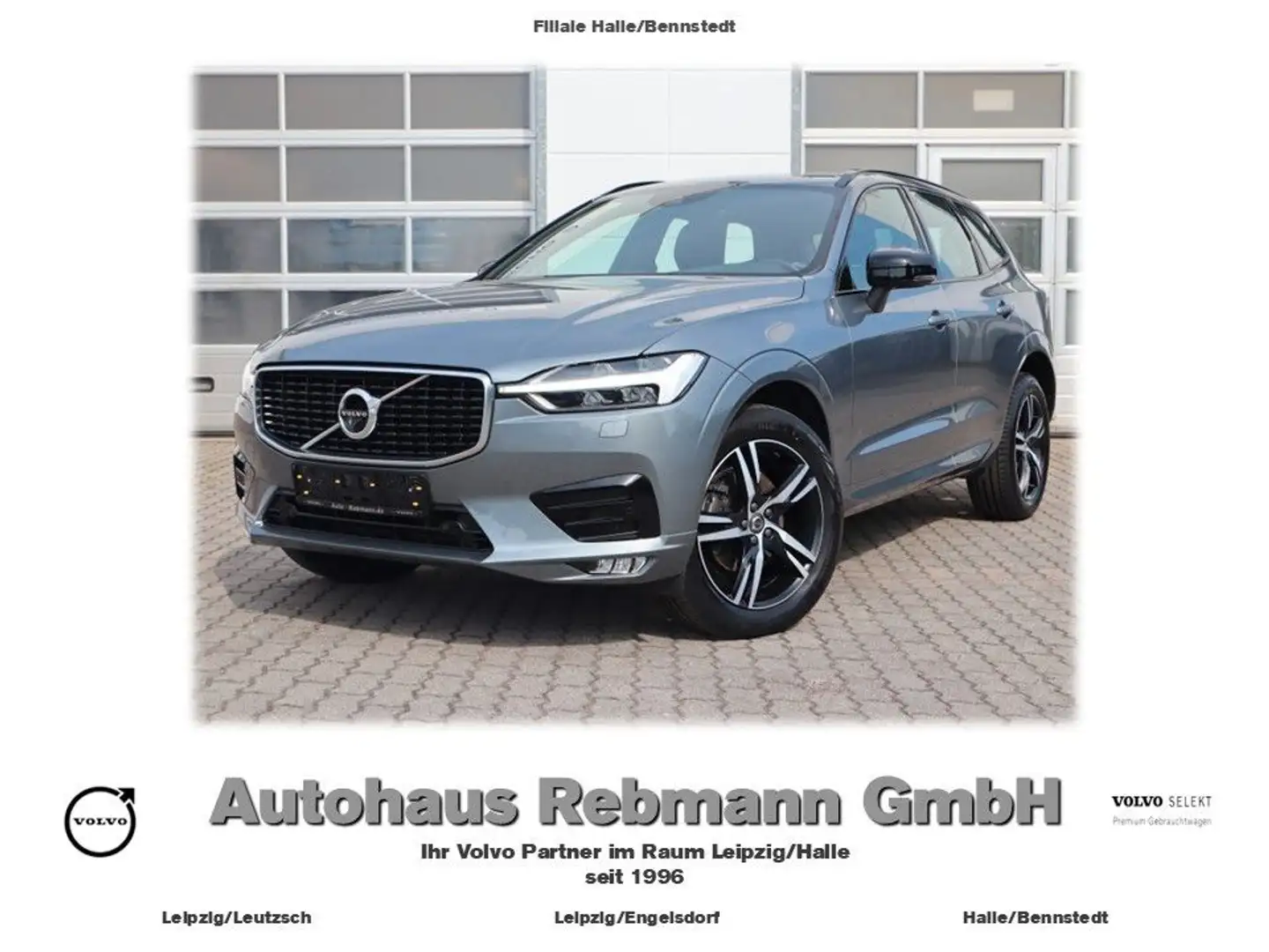 Volvo XC60 D4 R Design Grijs - 1