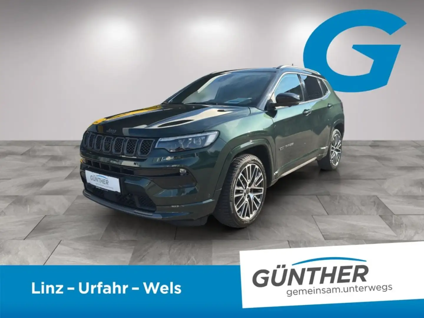 Jeep Compass 1.3 Multiair T4 FWD Groen - 1
