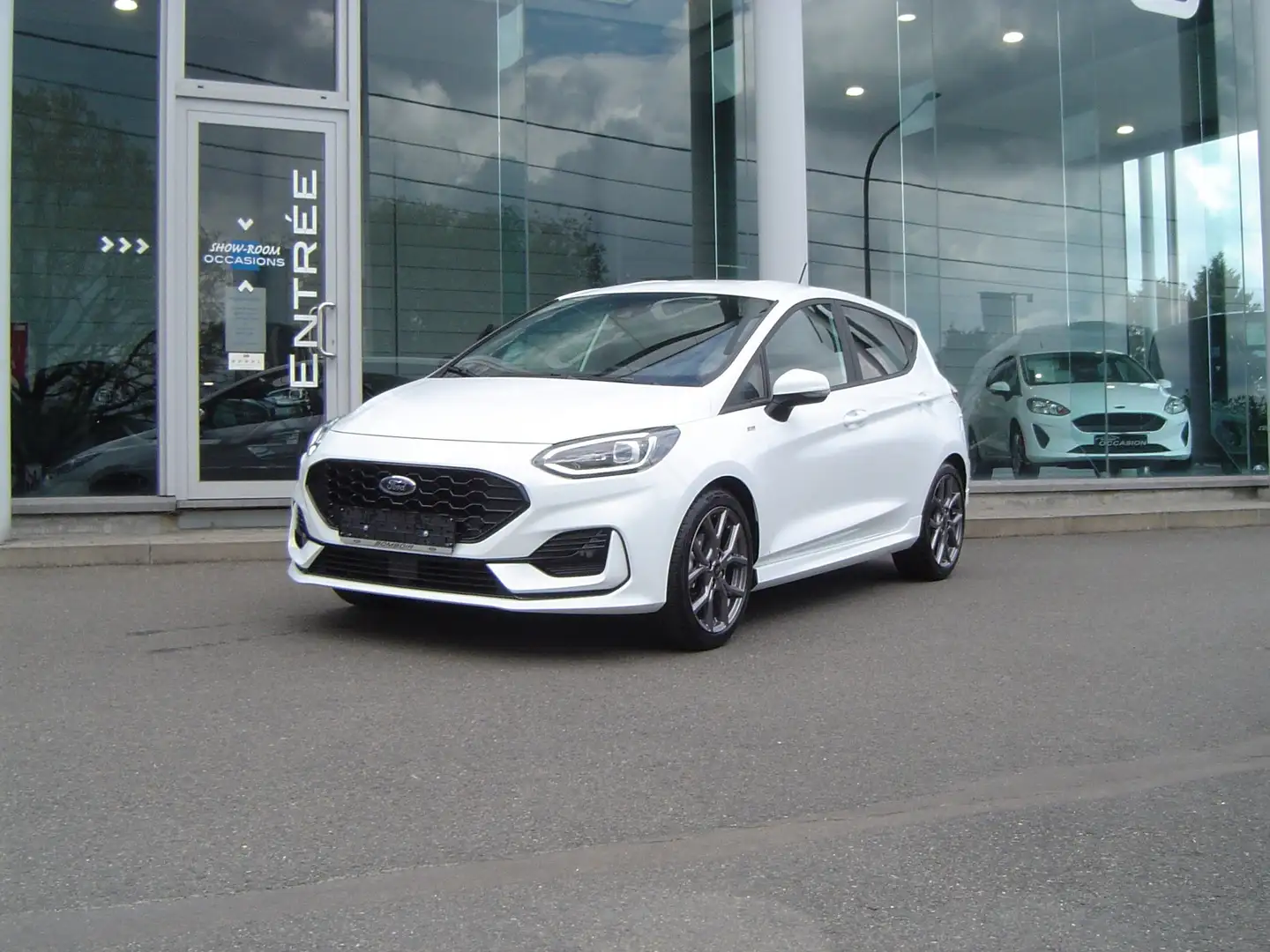 Ford Fiesta 1.0 EcoBoost ST-Line ... STOCK ... Blanc - 1