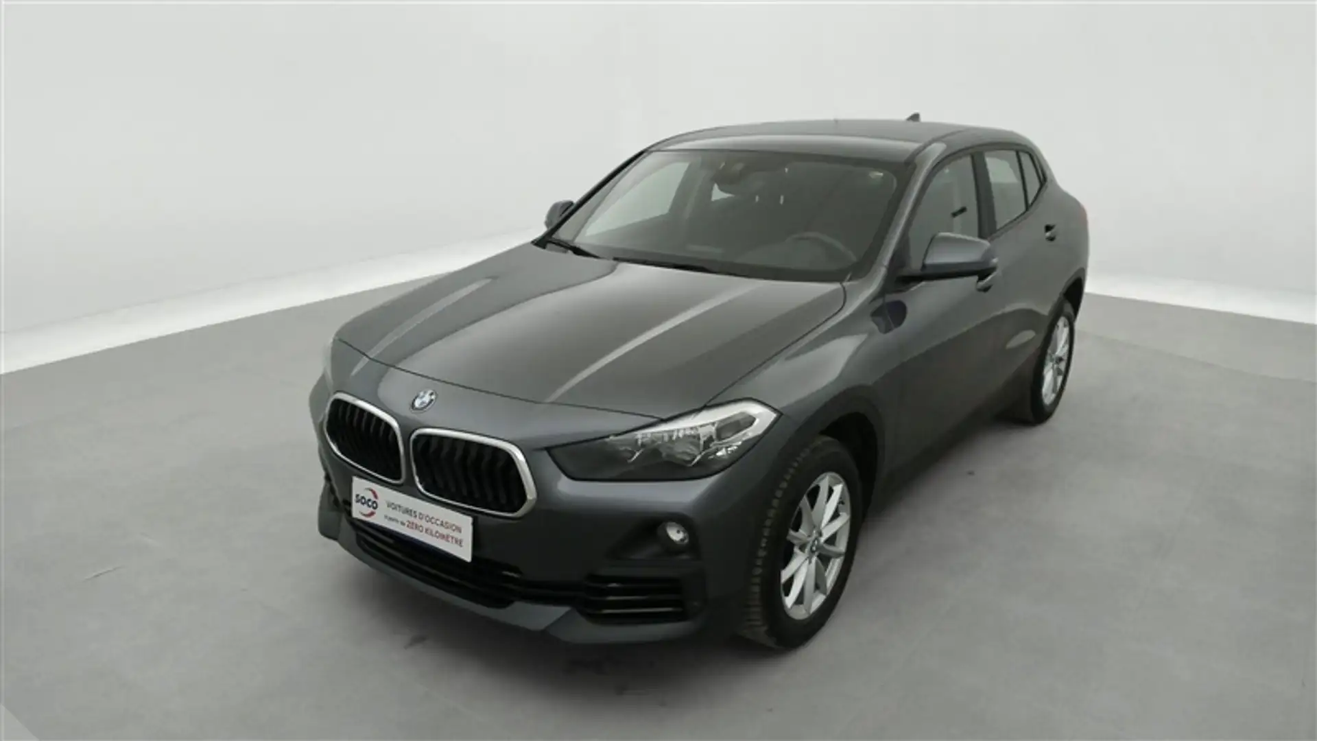 BMW X2 1.5 d sDrive16 NAVI / PDC AV-AR / CLIM Gris - 1