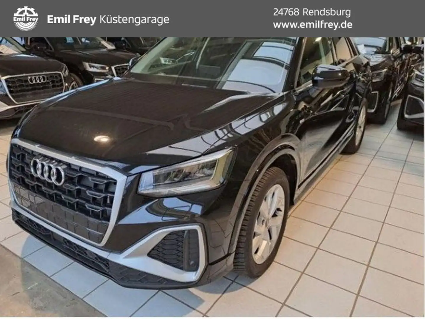 Audi Q2 35 TFSI S tronic S line, NAVI, GJR, RÜCKFAHRK Schwarz - 1