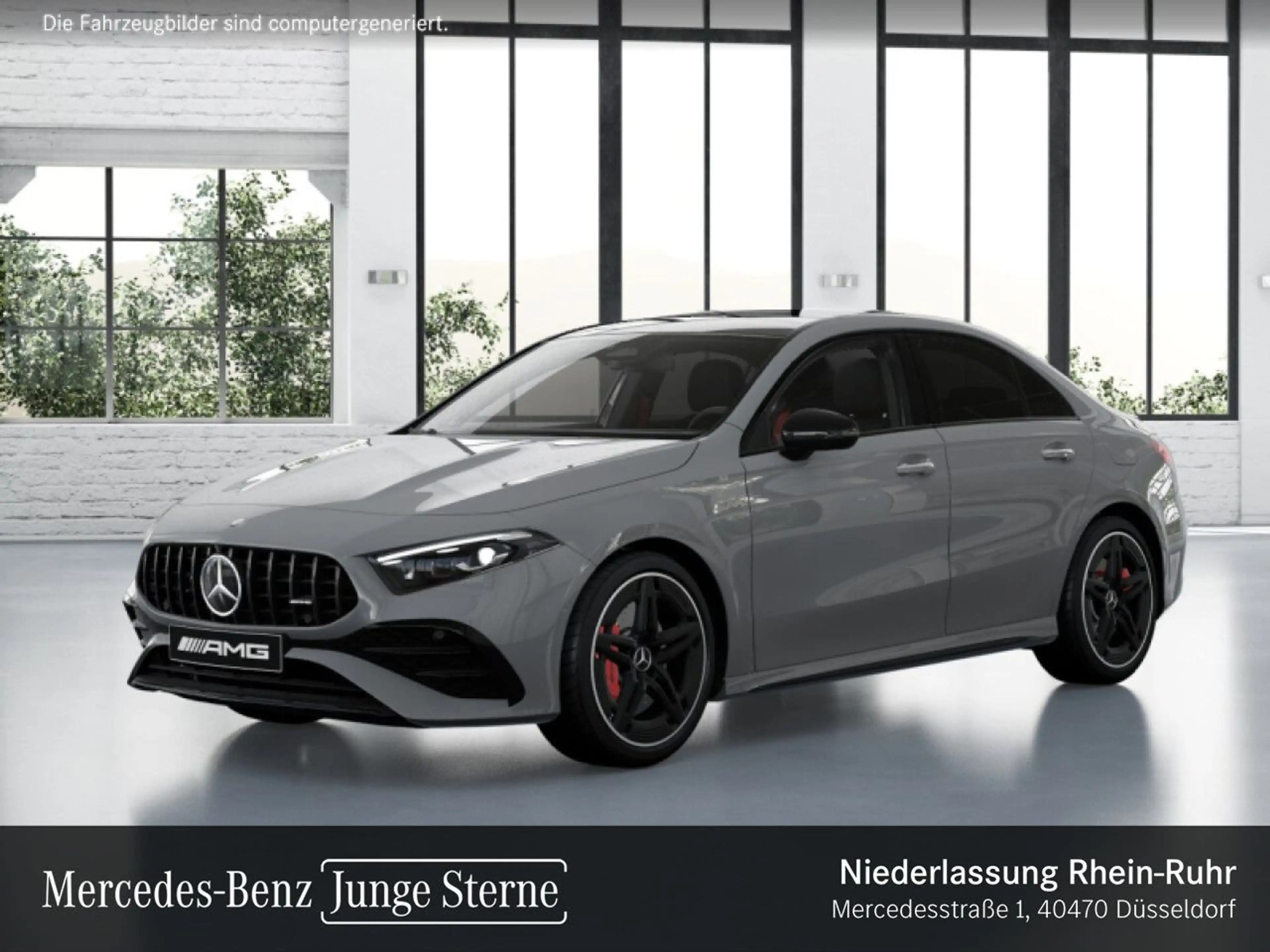 Mercedes-Benz A 35 AMG A 35 Lim 4M AMG+PANO+MULTIBEAM+BURMESTER+KAMERA+8G — photo 14