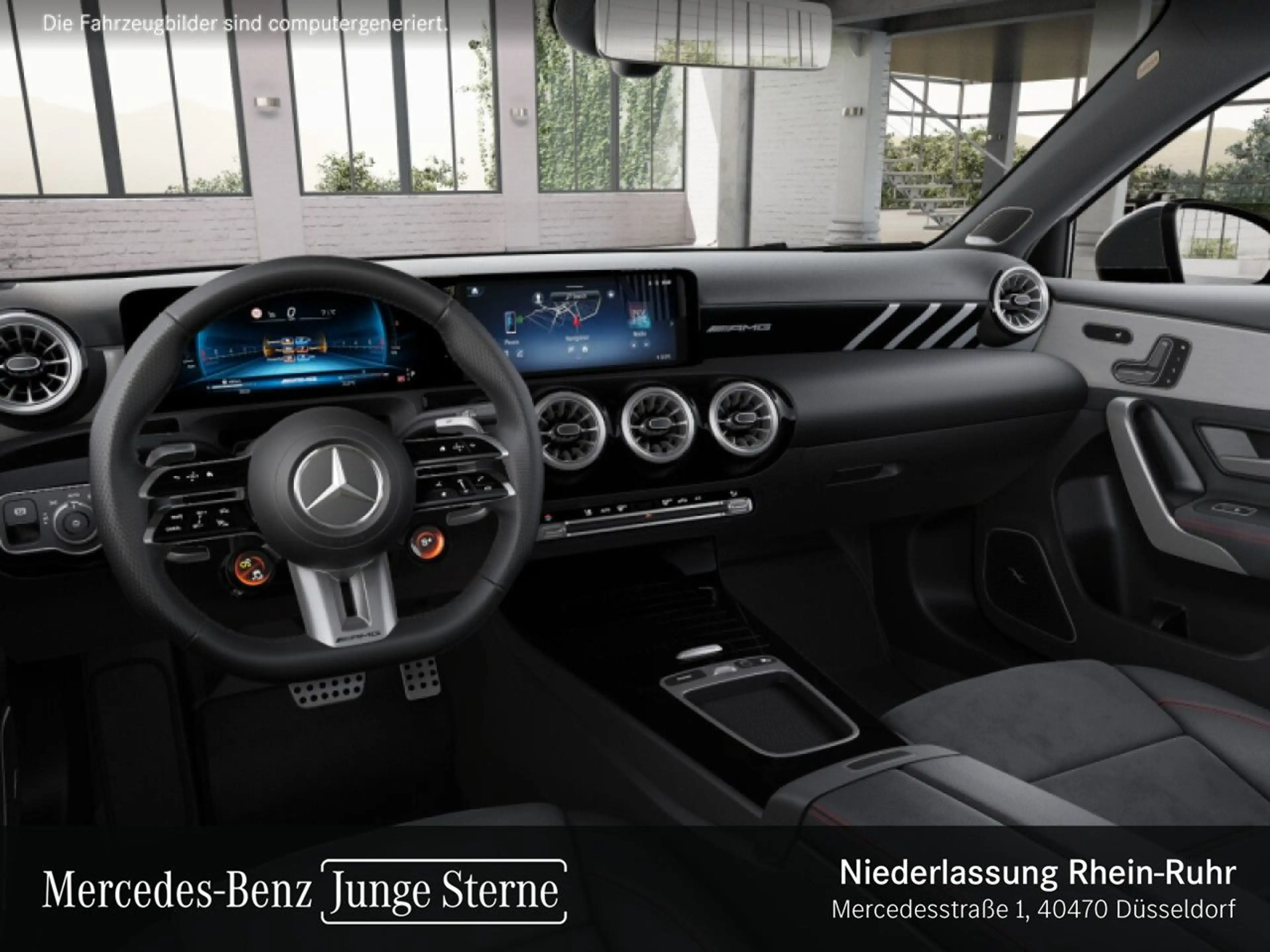 Mercedes-Benz A 35 AMG A 35 Lim 4M AMG+PANO+MULTIBEAM+BURMESTER+KAMERA+8G — photo 10