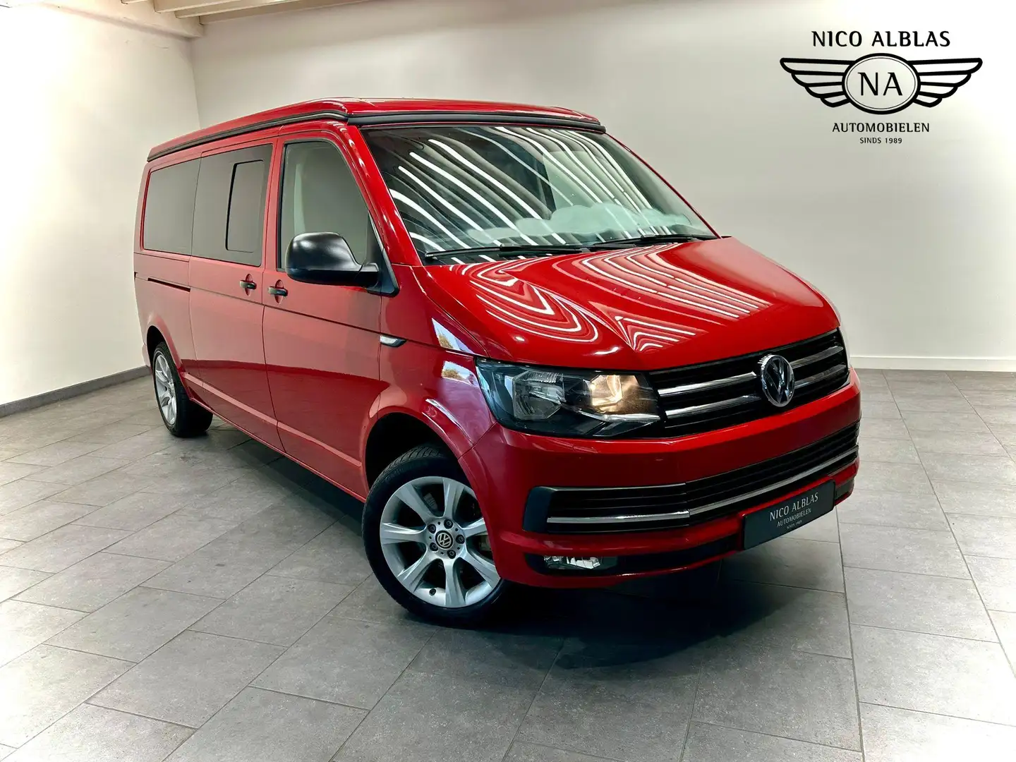 Volkswagen T6 Caravelle Camper 2.0 TSi DSG 4-motion Motor slechts 100KM!! Rouge - 1