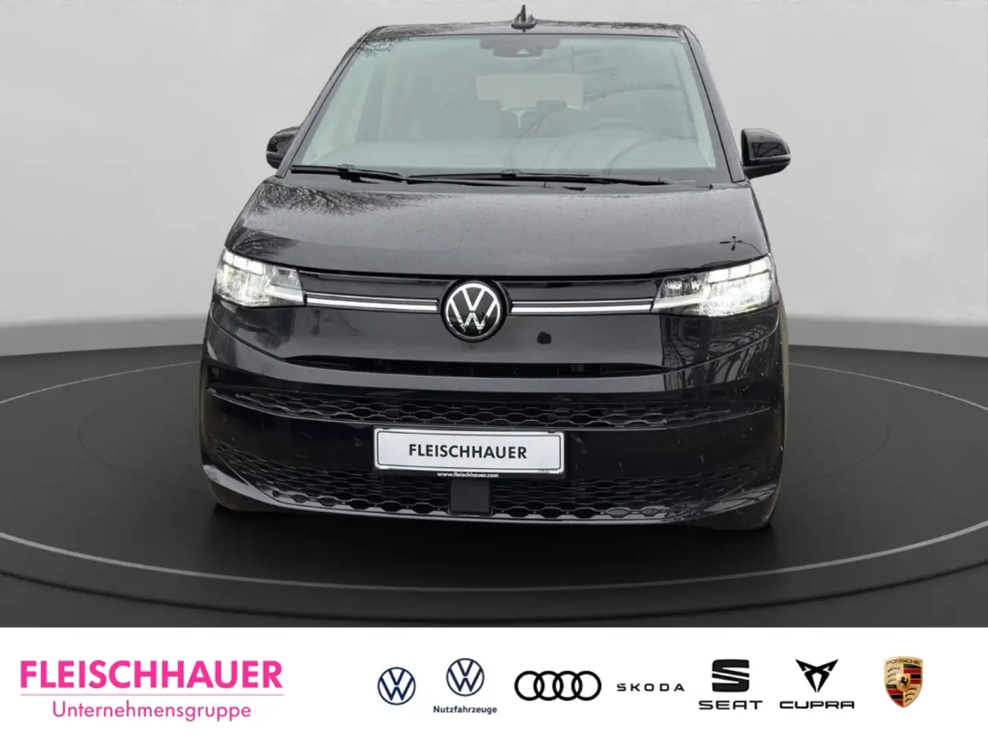 Volkswagen T7 Multivan Life 2.0 TDI DSG Navi AHK 5J. Garantie Digitales Schwarz - 2