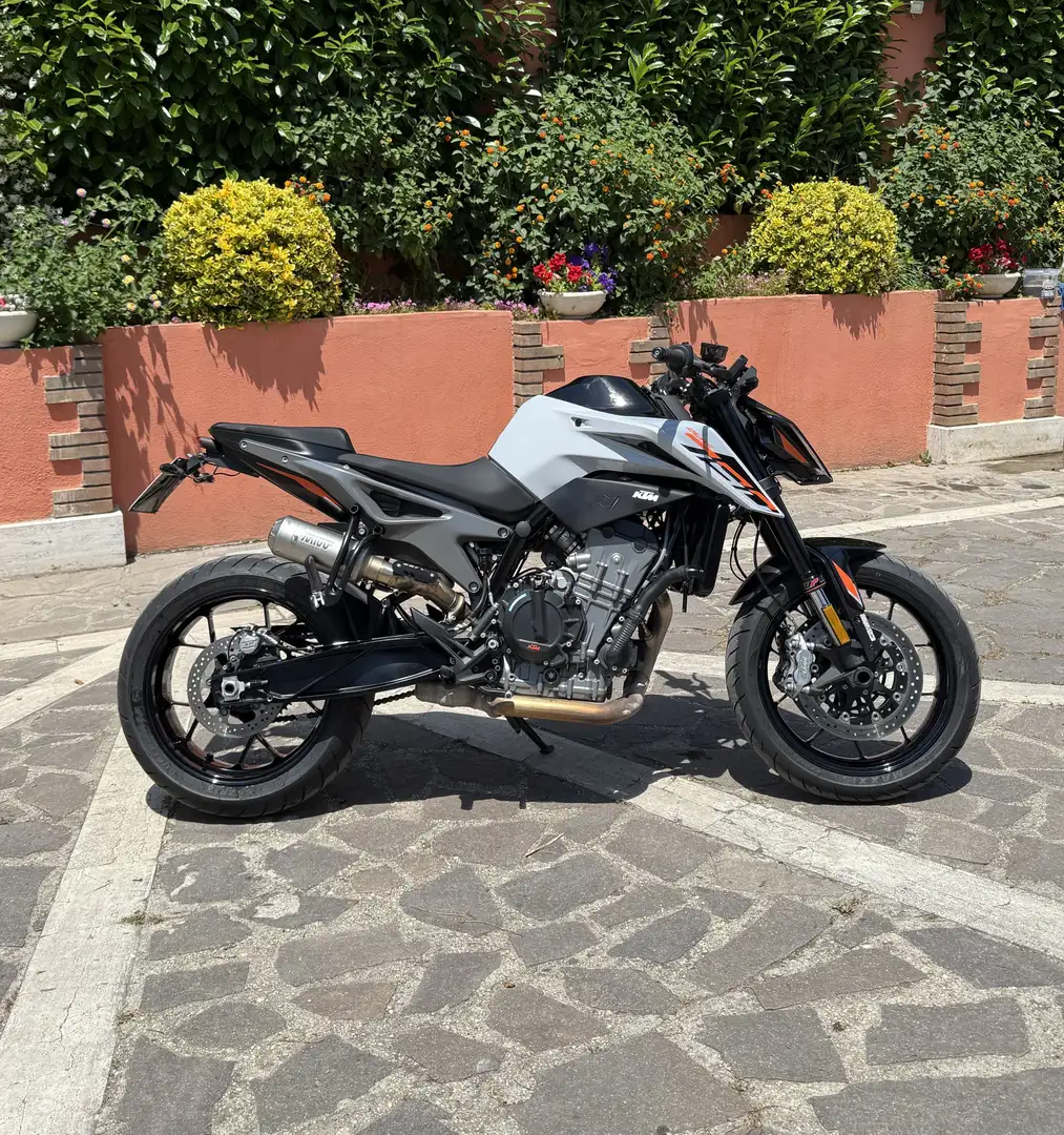 KTM 790 Duke depo A2 Argintiu - 2