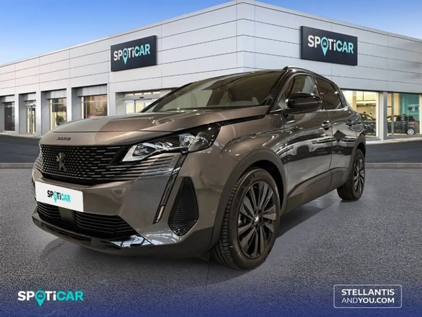 Peugeot 3008 1.5 BlueHDi 96kW S&S  EAT8 GT Gris - 1
