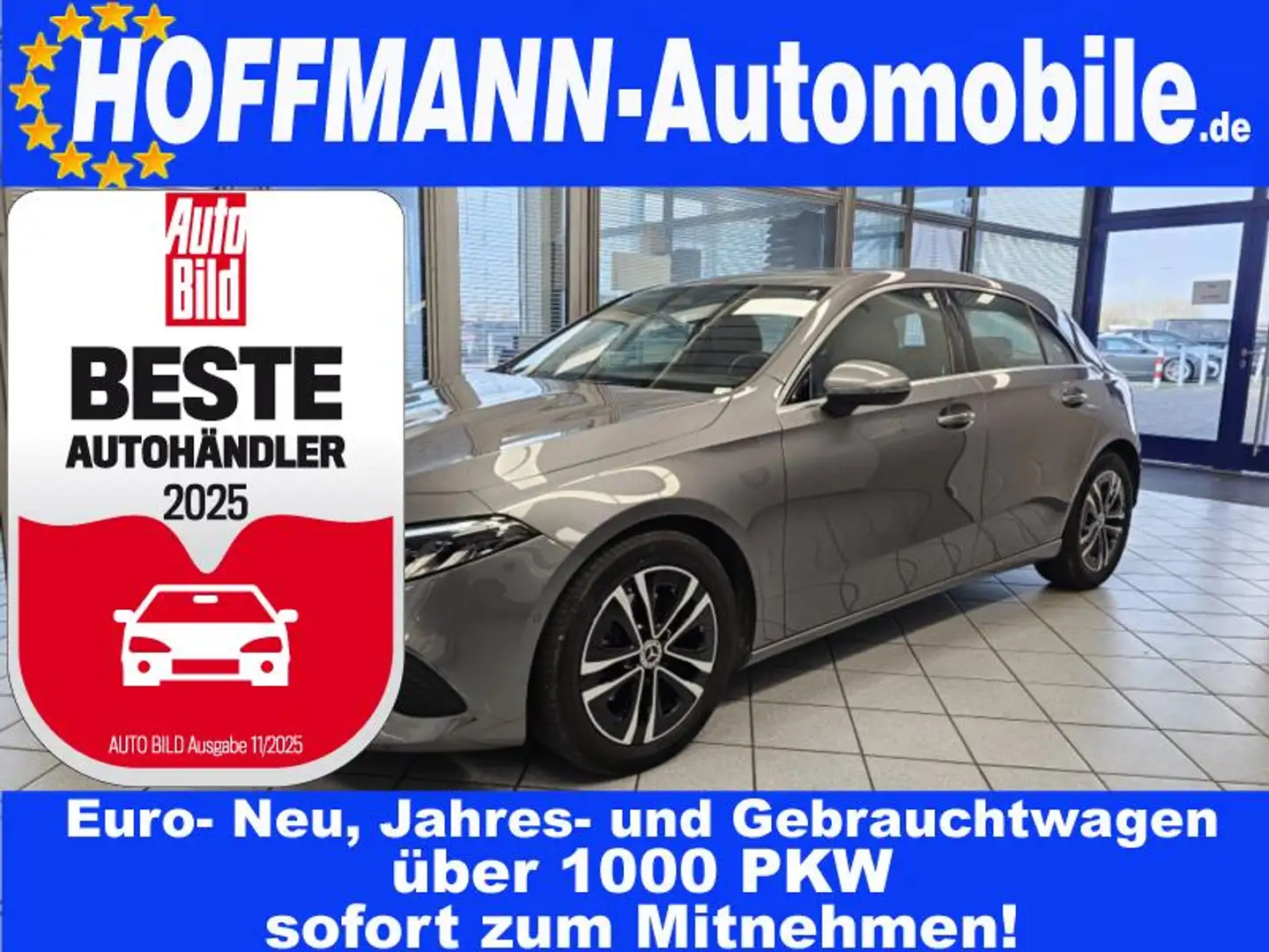 Mercedes-Benz A 180 Progressice Advanced Navi,Parkassi,VollLED Grau - 1