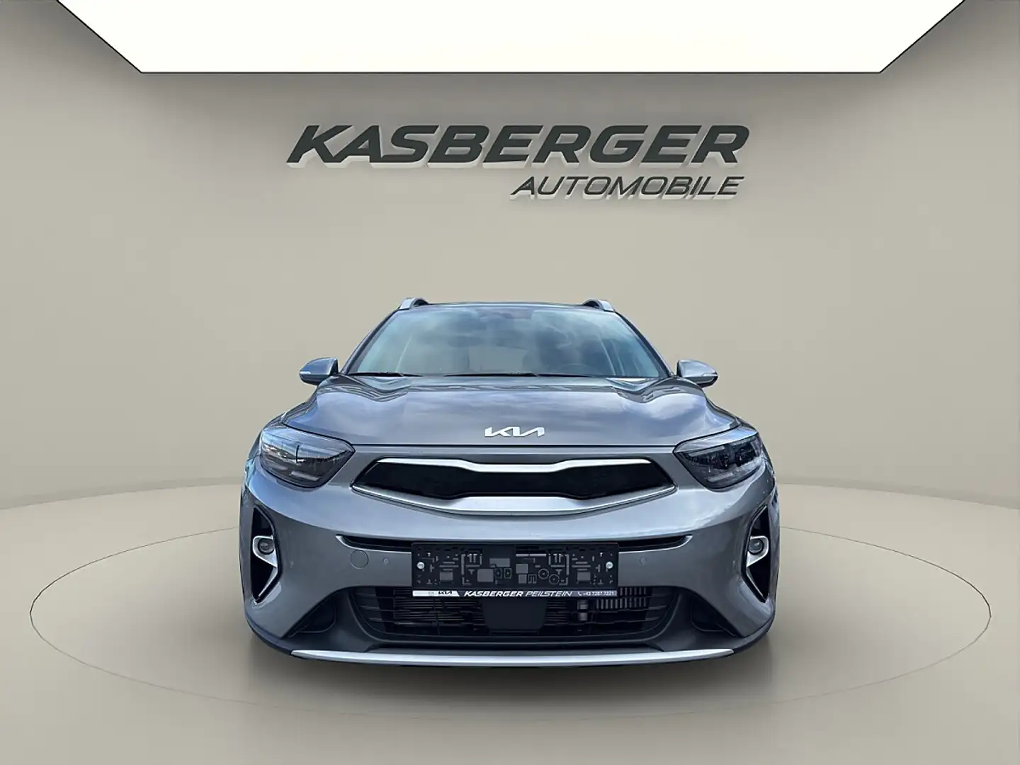 Kia Stonic 1,0 TGDI GPF ISG Gold*Anhängerkupplung Grau - 2