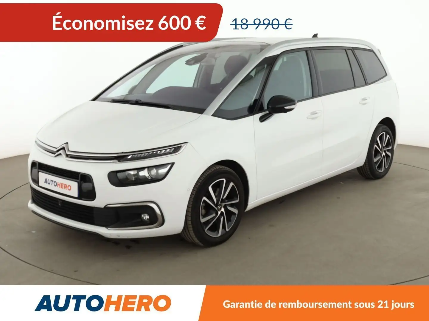 Citroen C4 SpaceTourer 2.0 Blue-HDi Shine EAT8 Alb - 1