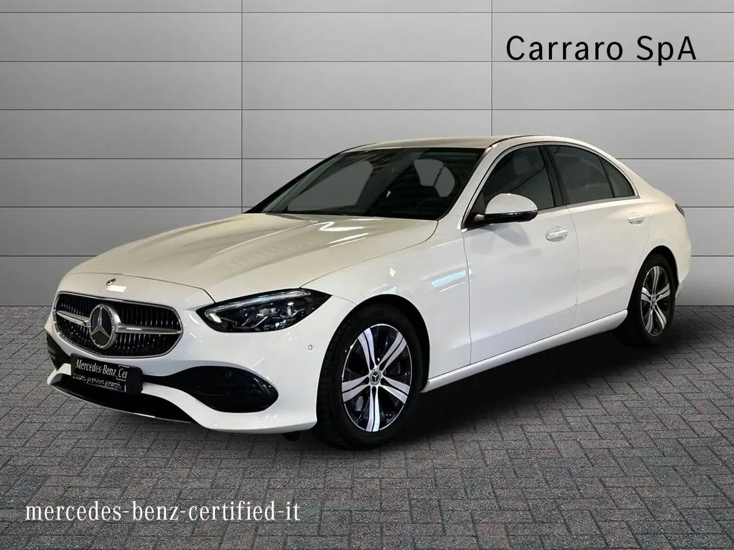 Mercedes-Benz C 200 - C 200 d mhev Advanced auto Bianco - 1
