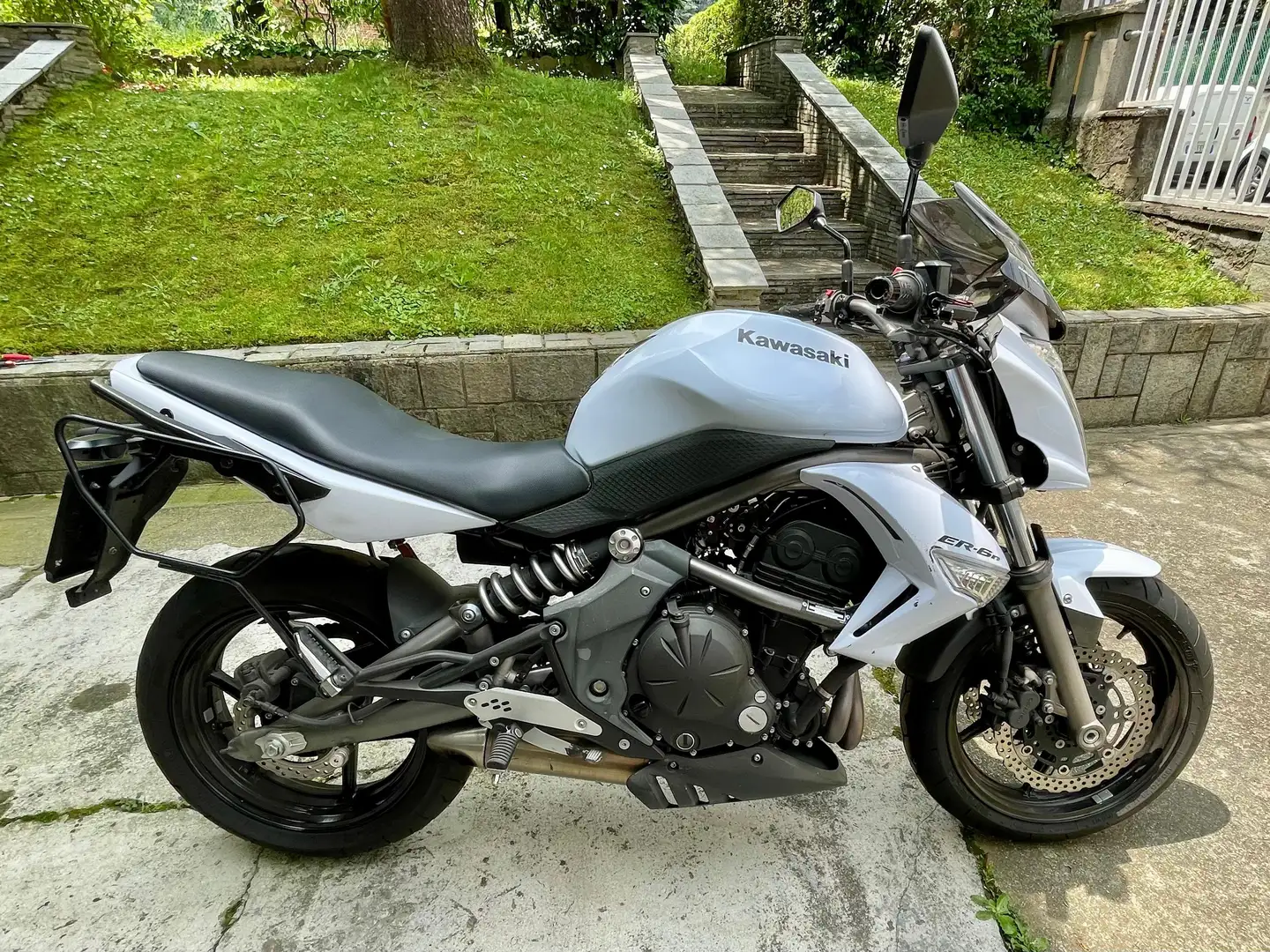 Kawasaki ER - 6 N Depotenziata (a libretto) Blanco - 1