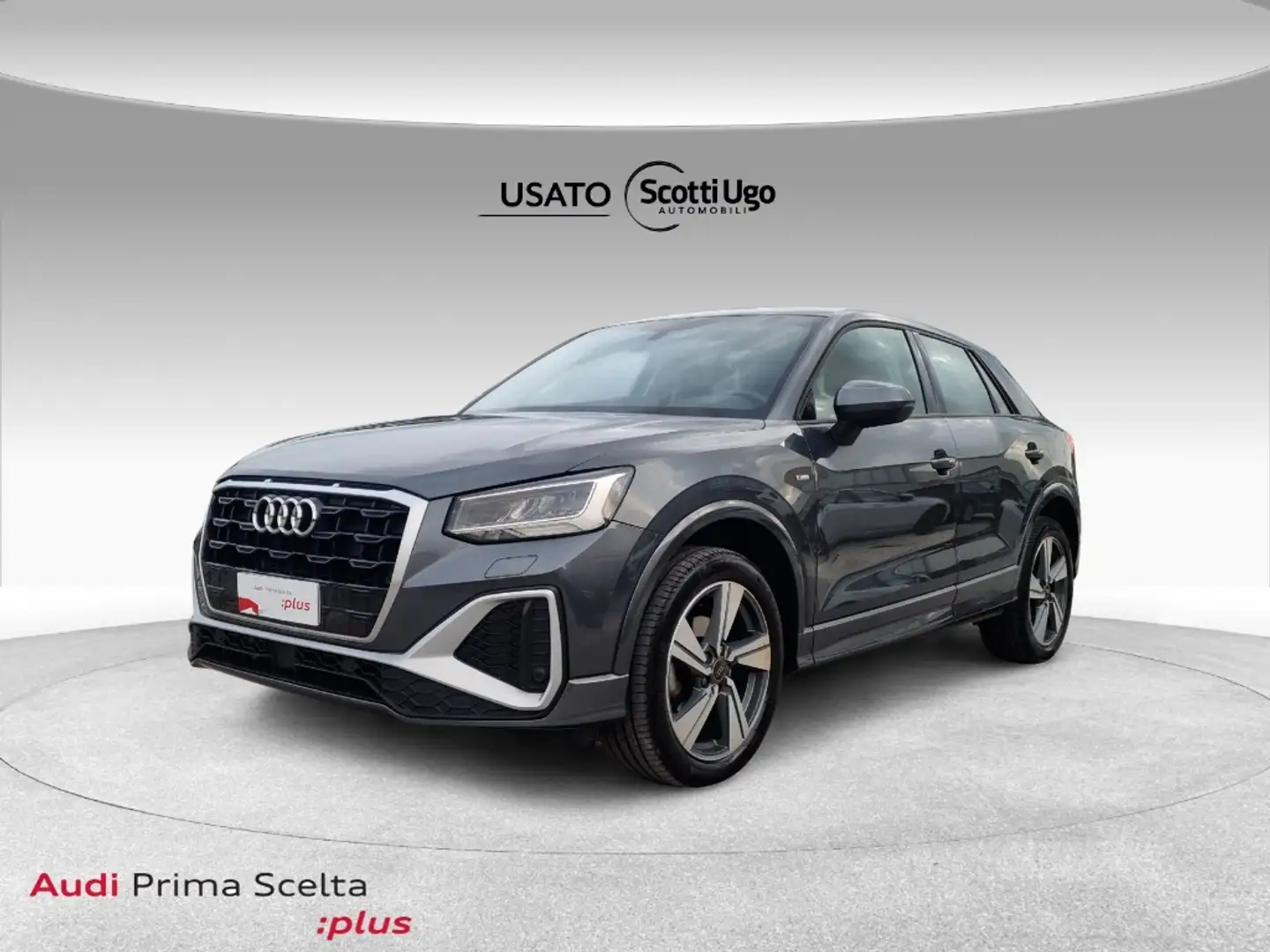 Audi Q2 30 2.0 tdi S line edition s-tronic Grigio - 1