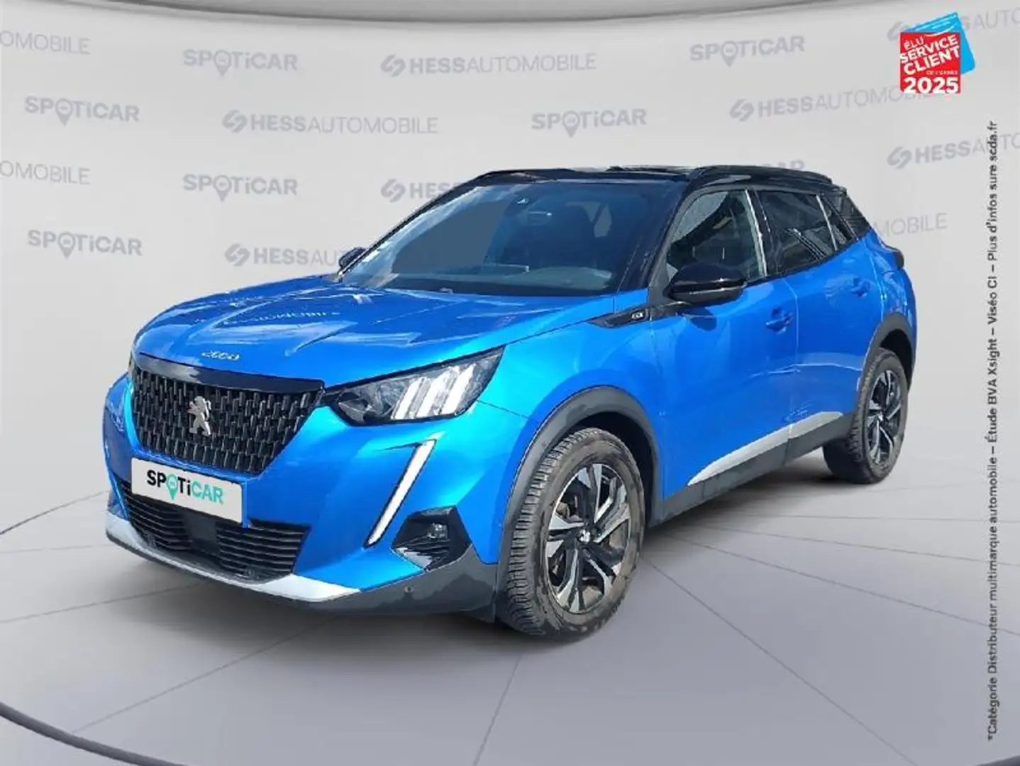 Peugeot 2008 1.5 BlueHDi 110ch S\u0026S GT Bleu - 1