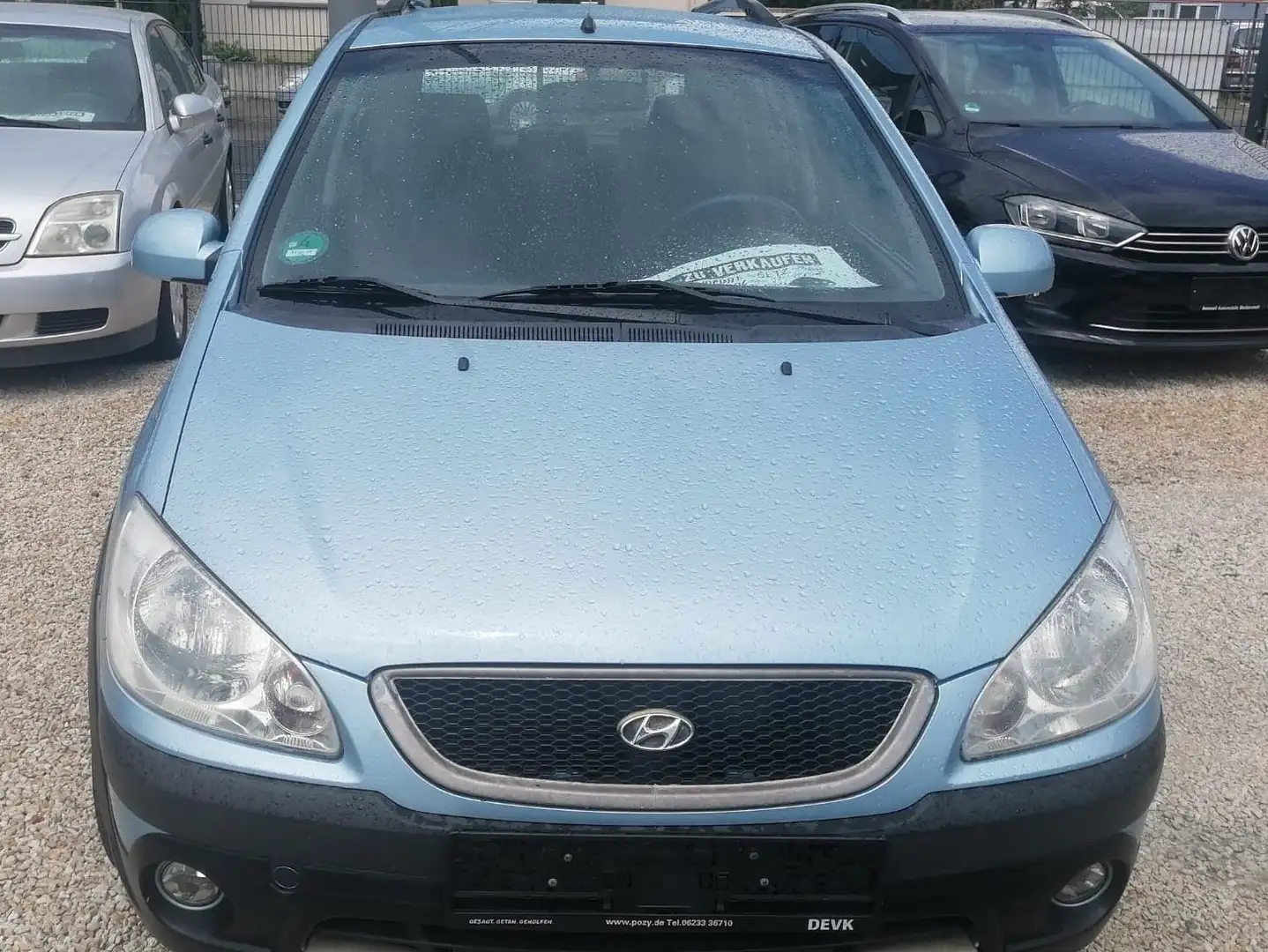 Hyundai Getz Cross 1.4 SH Insp. m. Zahnriemen + HU neu Klima Blau - 2