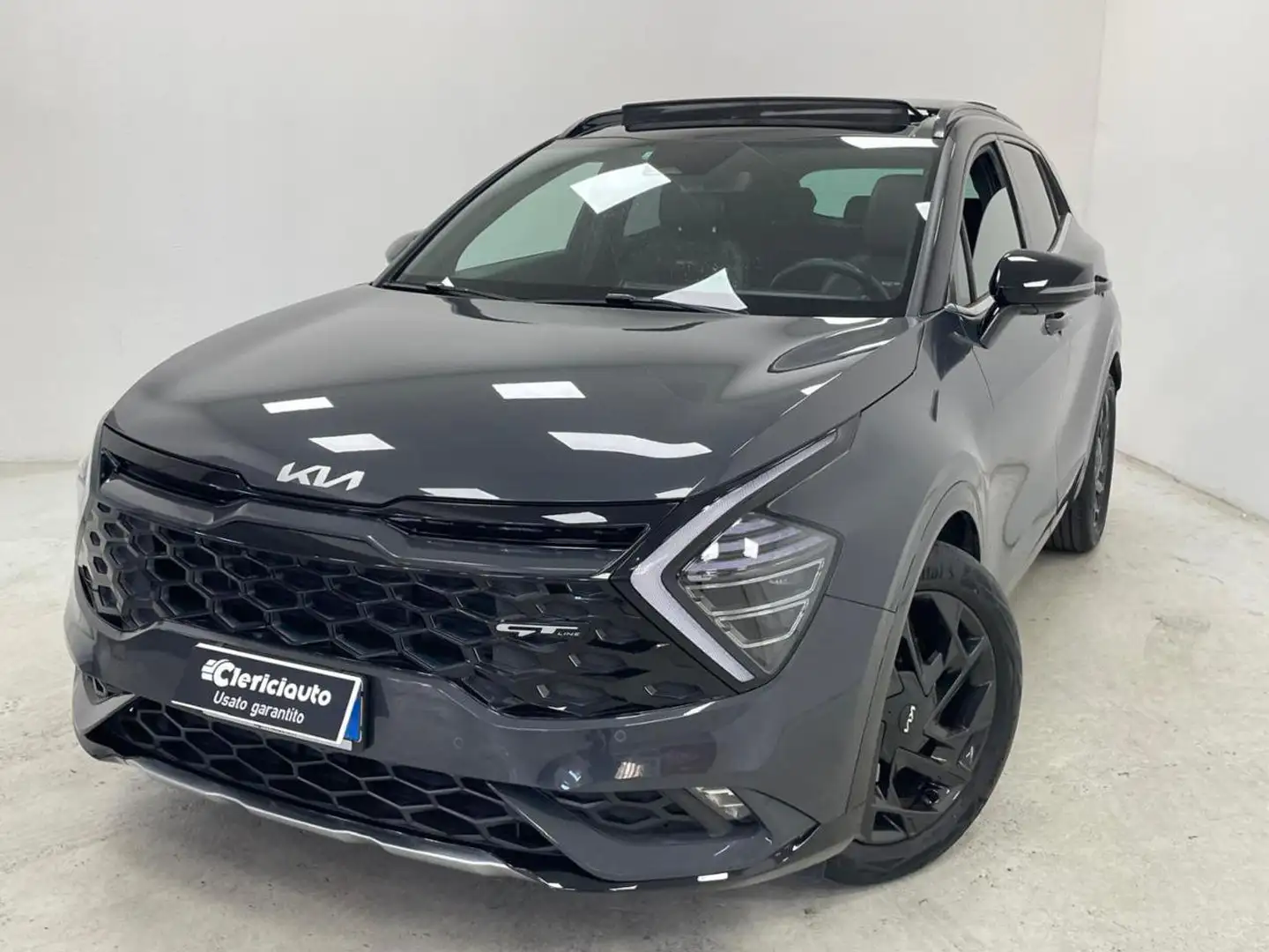 Kia Sportage 1.6 CRDi MHEV GT-line (TETTO) Gris - 1