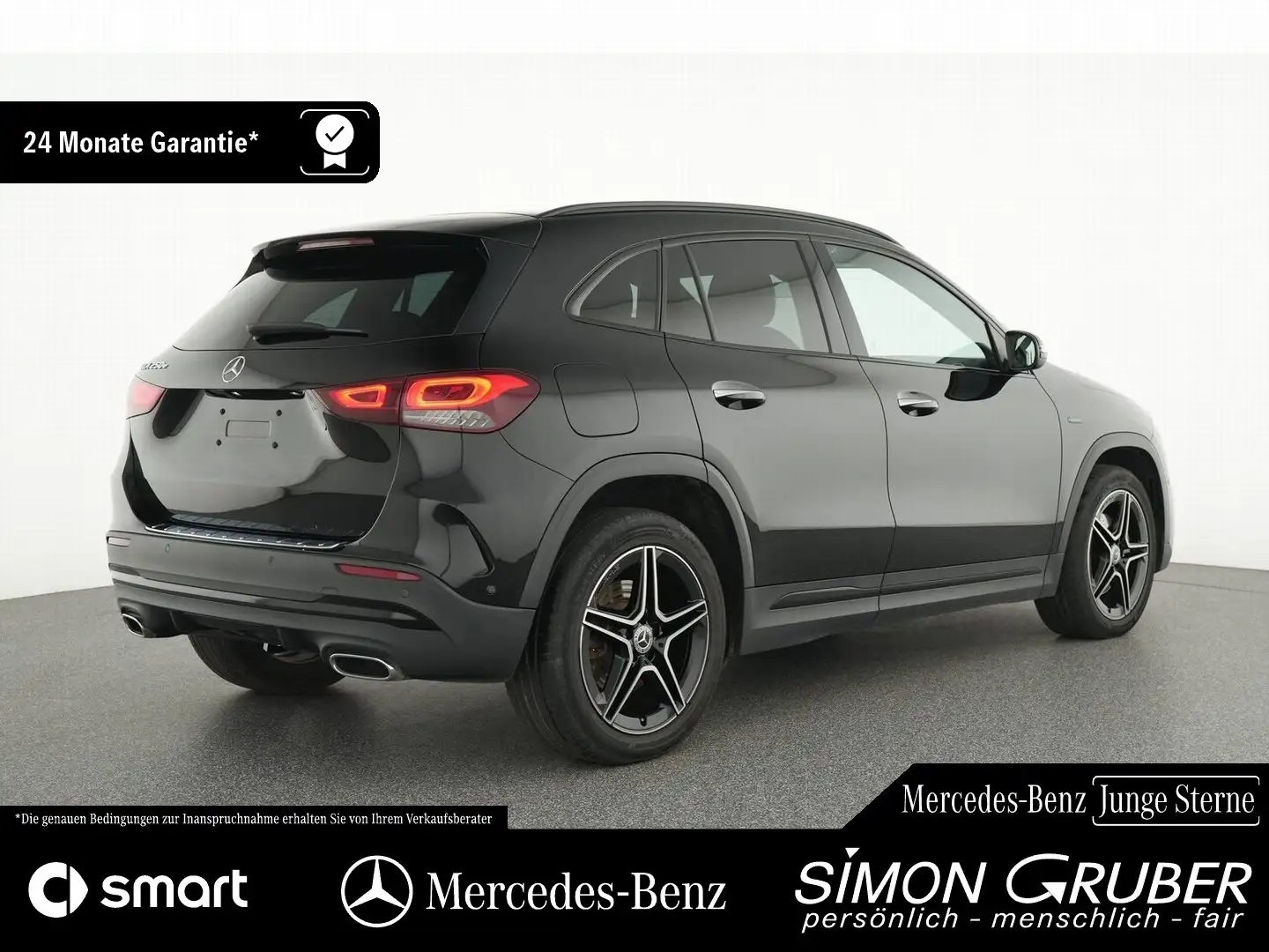 Mercedes-Benz GLA 250 e AMG Night Burm MBeam Keyless Leder AHK Schwarz - 2