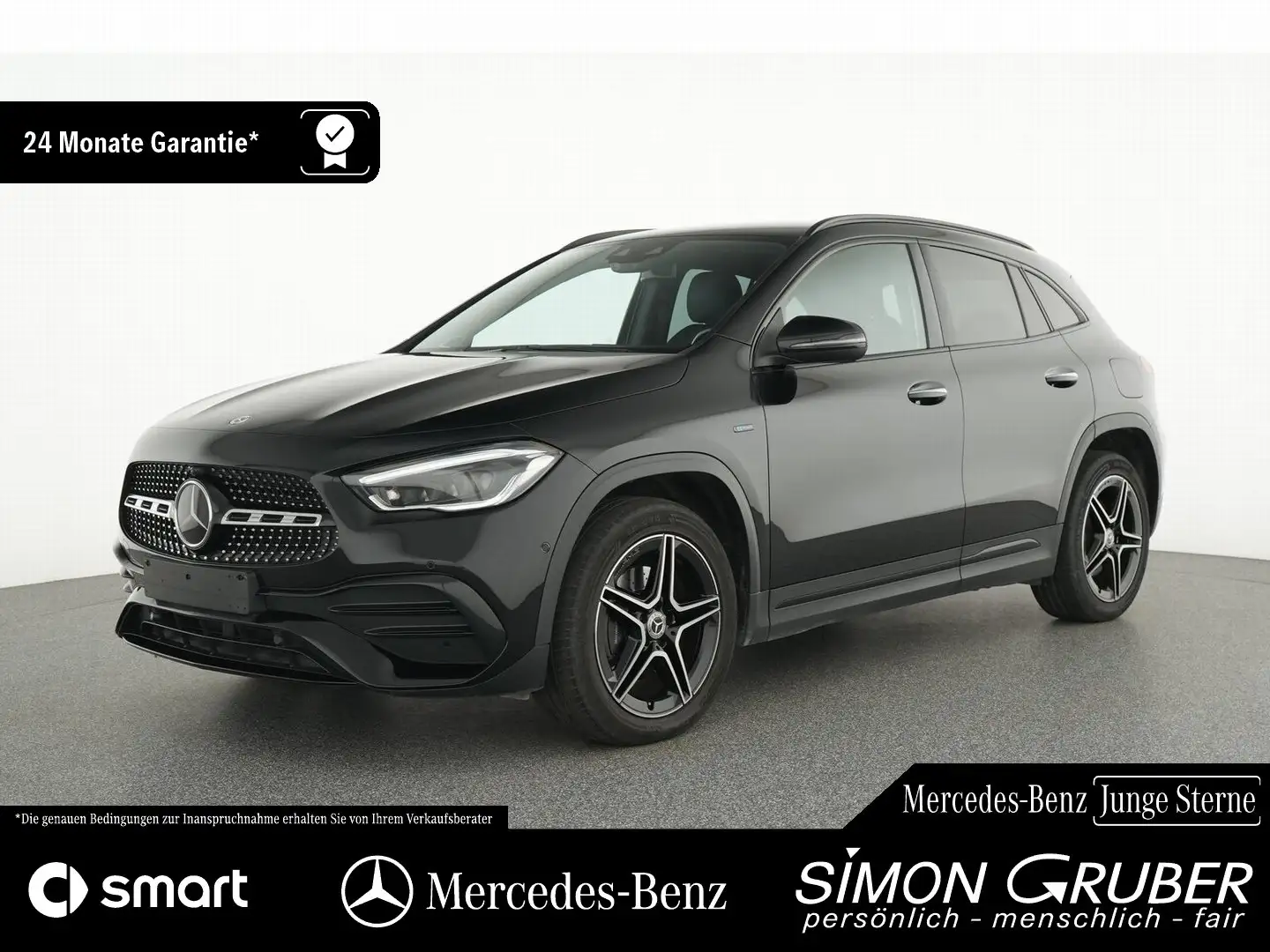 Mercedes-Benz GLA 250 e AMG Night Burm MBeam Keyless Leder AHK Schwarz - 1