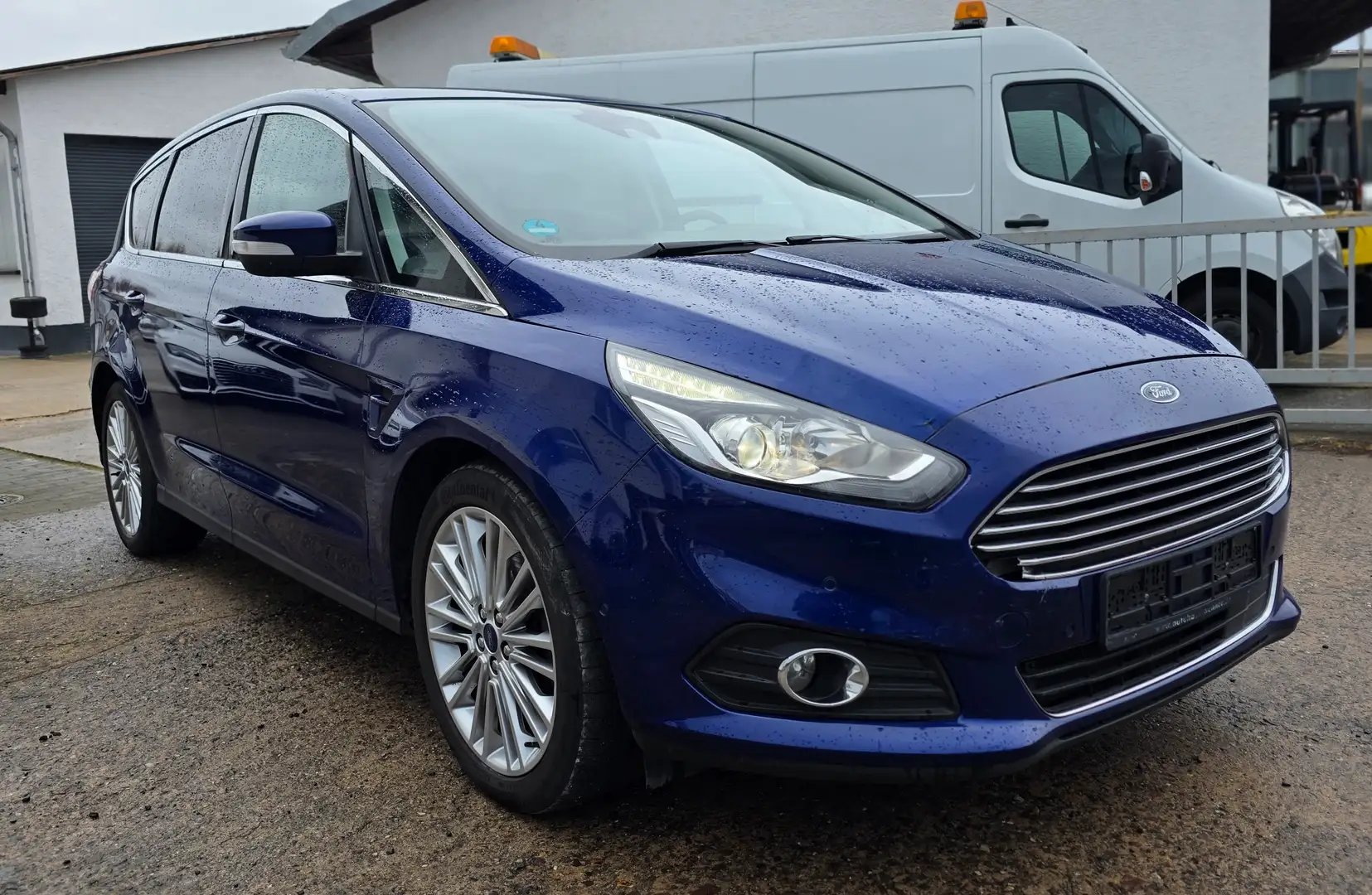 Ford S-Max S-Max Diesel 2.0 TDCi Aut. Titanium Leder 7-Sitzer Niebieski - 1