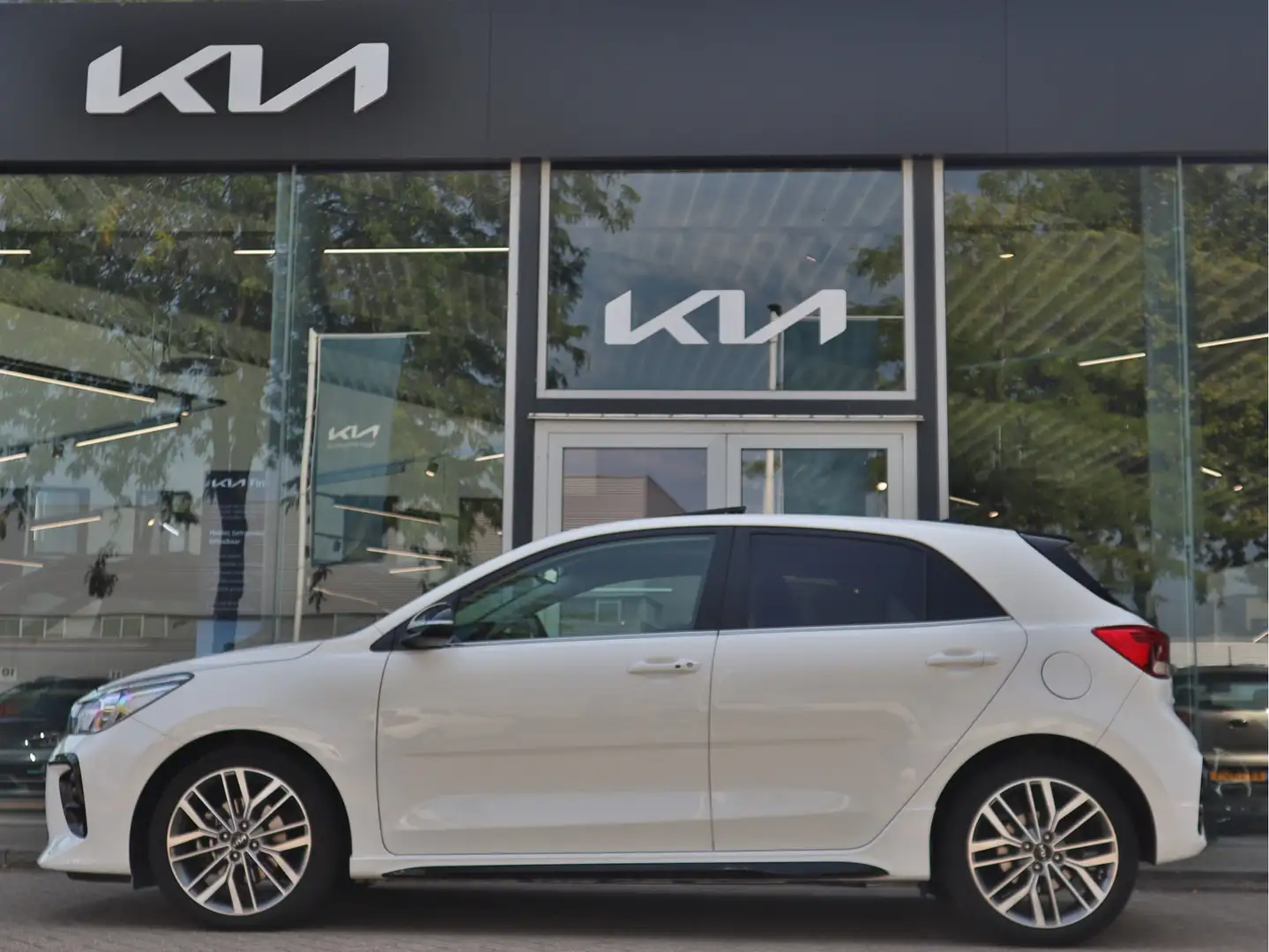 Kia Rio 1.0 T-GDi MHEV GT-Line | Cruise Control | Navigati Blanc - 2