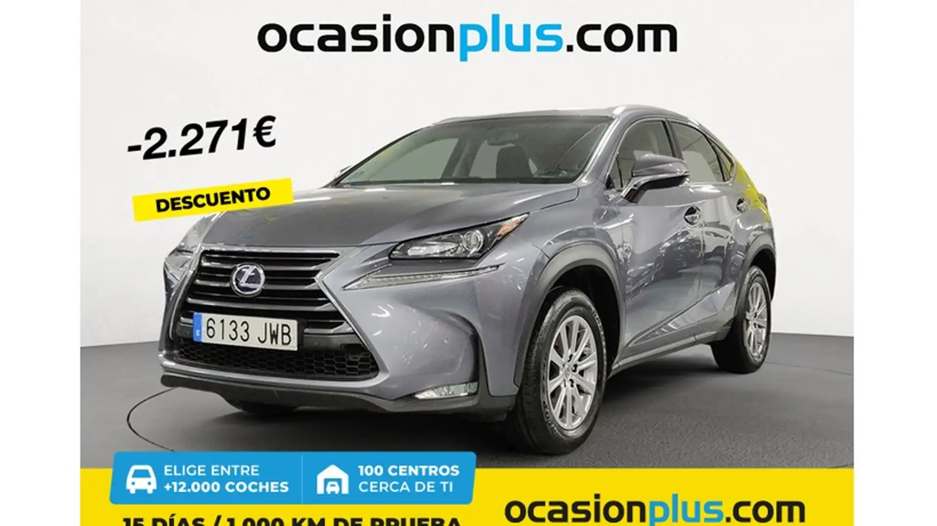 Lexus NX 300 300h Corporate 2WD + Navibox Gris - 1