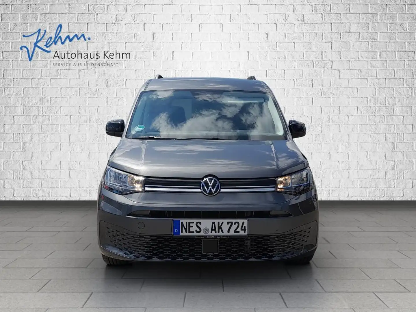 Volkswagen Caddy Life 2,0 TDI 5-Sitzer SHZ|APP|MFL|DAB Grau - 2