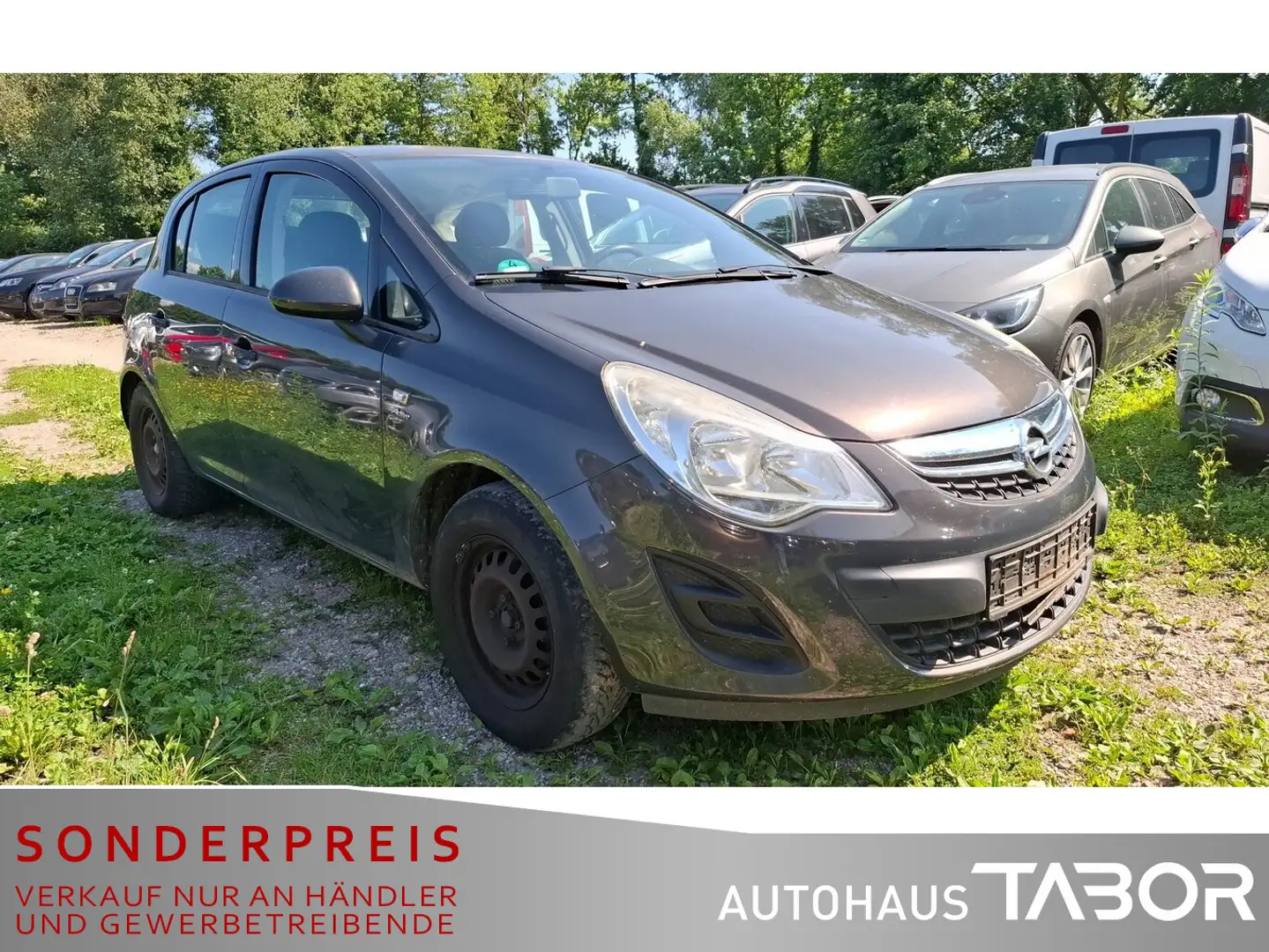 Opel Corsa D 1.4 Active Klima LM GRA el.FH ZV Gris - 2