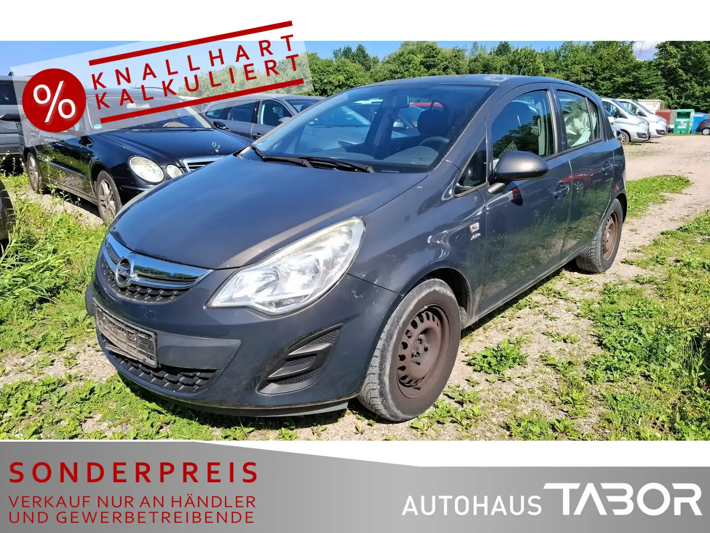 Opel Corsa D 1.4 Active Klima LM GRA el.FH ZV Gris - 1
