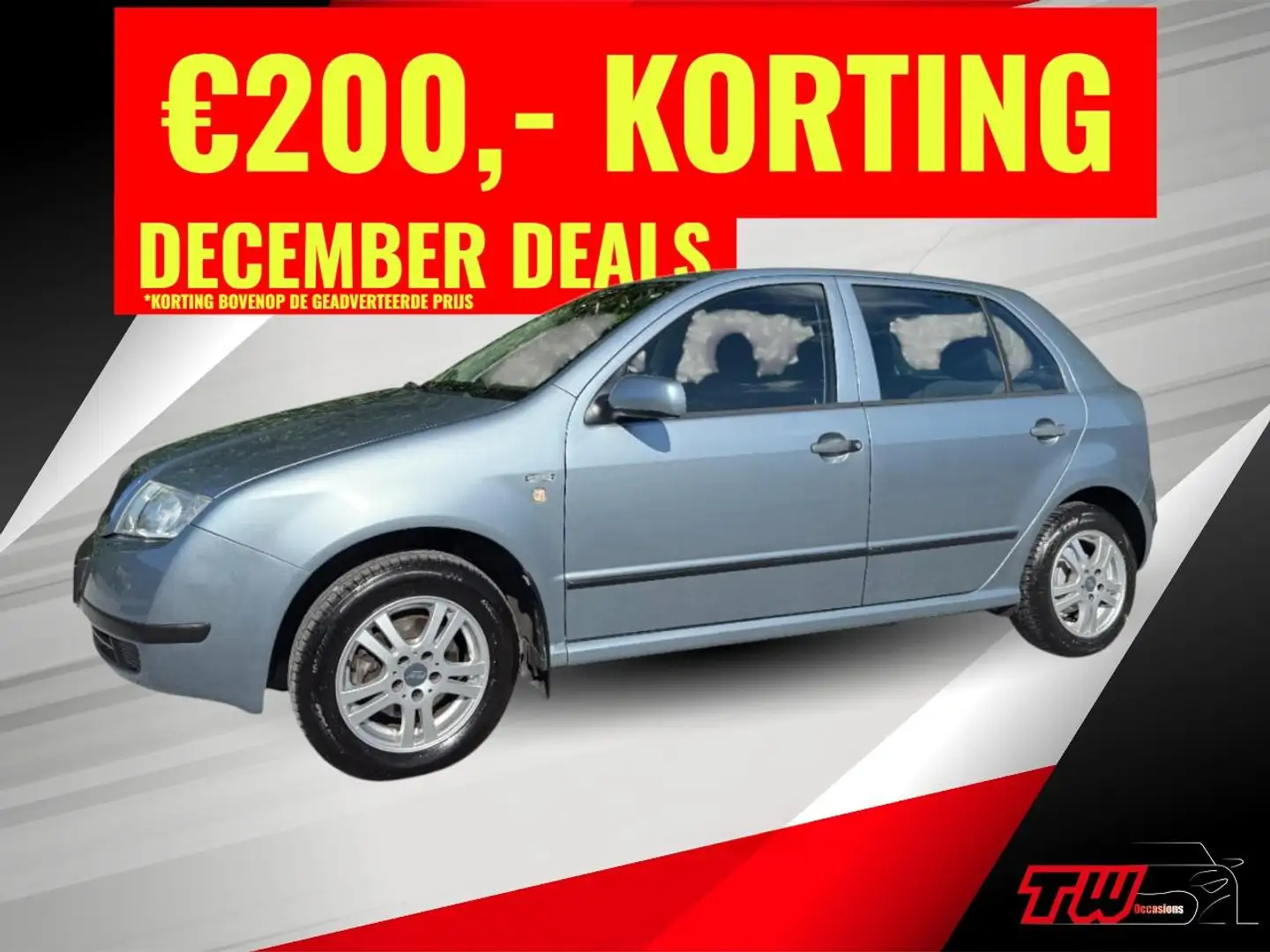 Skoda Fabia 1.4 Creation | NWE APK | AIRCO | ELEKT PAKKET Grau - 1