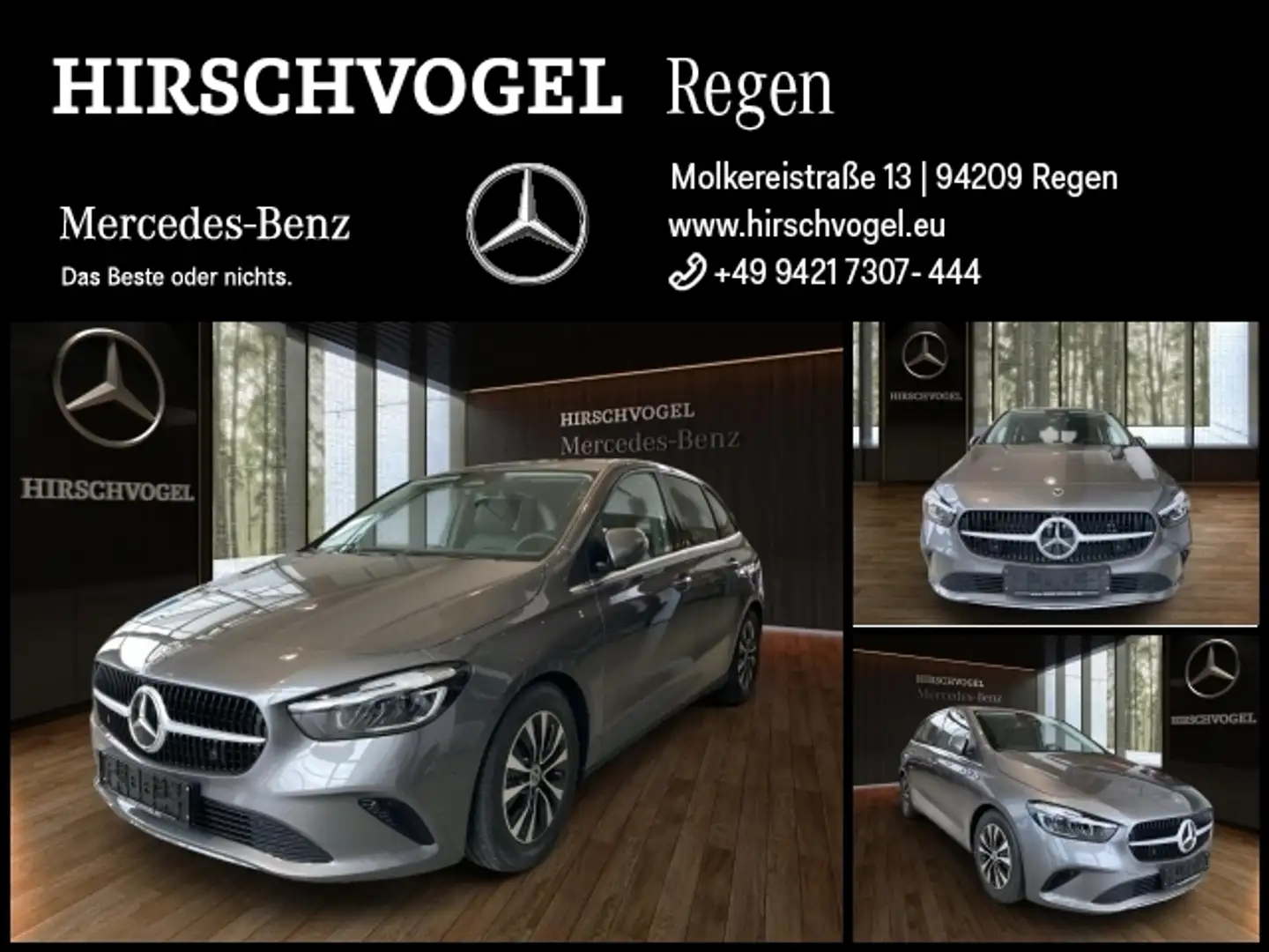 Mercedes-Benz B 180 AHK+MBUX+Navi-Prem.+LED+Kam+PDC+SHZ+7G-DCT Šedá - 1