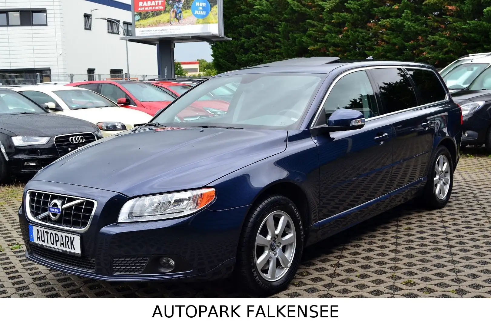Volvo V70 III 2.0T KOMBI AUTOMATIK+KLIMA+EURO+SAUBER Bleu - 1