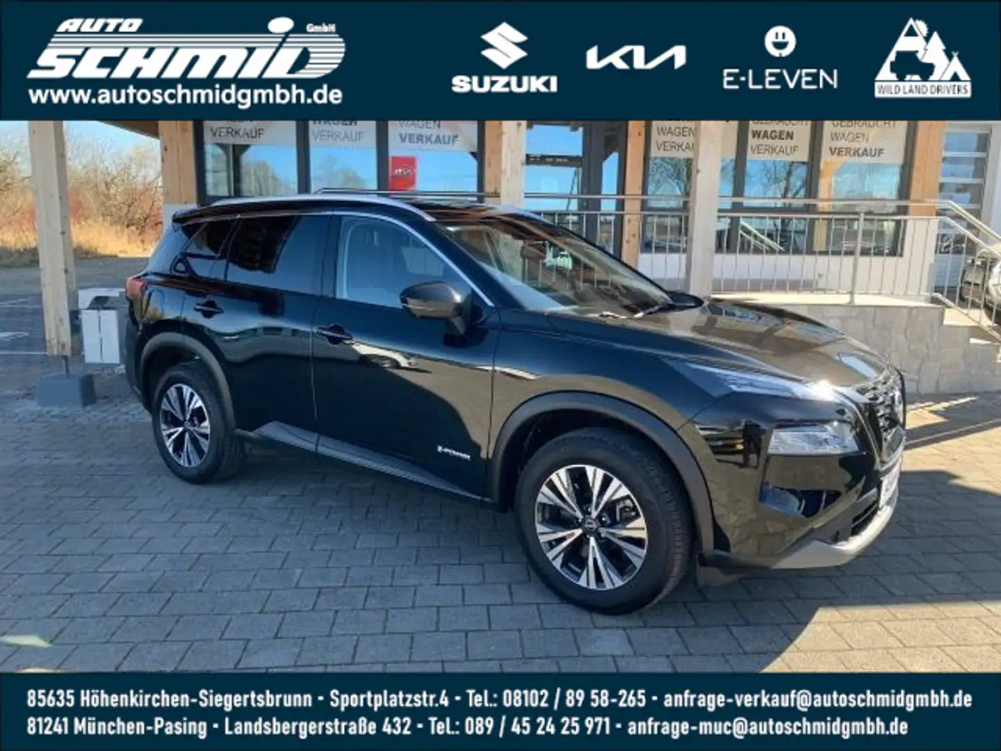 Nissan X-Trail X-TRAIL 1.5 e-4ORCE (ALLRAD) N-CONNECTA 7-SITZER Fekete - 1
