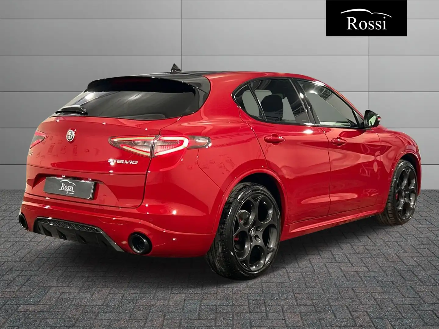 Alfa Romeo Stelvio 2.2 t Tributo Italiano Q4 210cv auto Rosso - 2