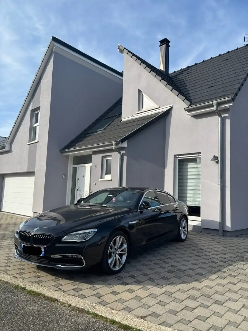 BMW 640 Gran+Coupé+640d+xDrive+313+ch+Exclusive+A Noir - 1