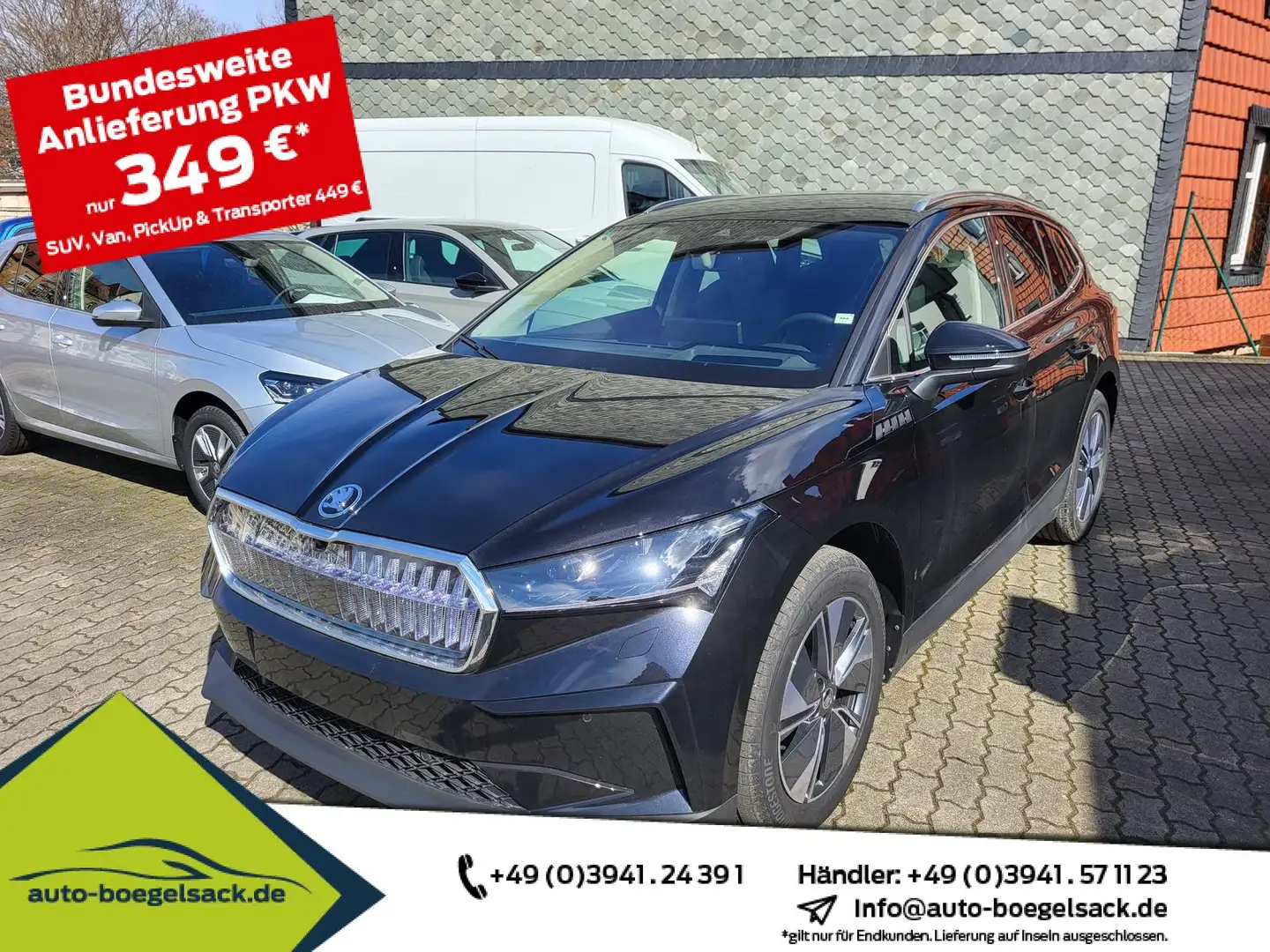 Skoda Enyaq iV 80 (ab MJ 23.2) +ADVANCED+ALARM+LOUNGE+ Schwarz - 1