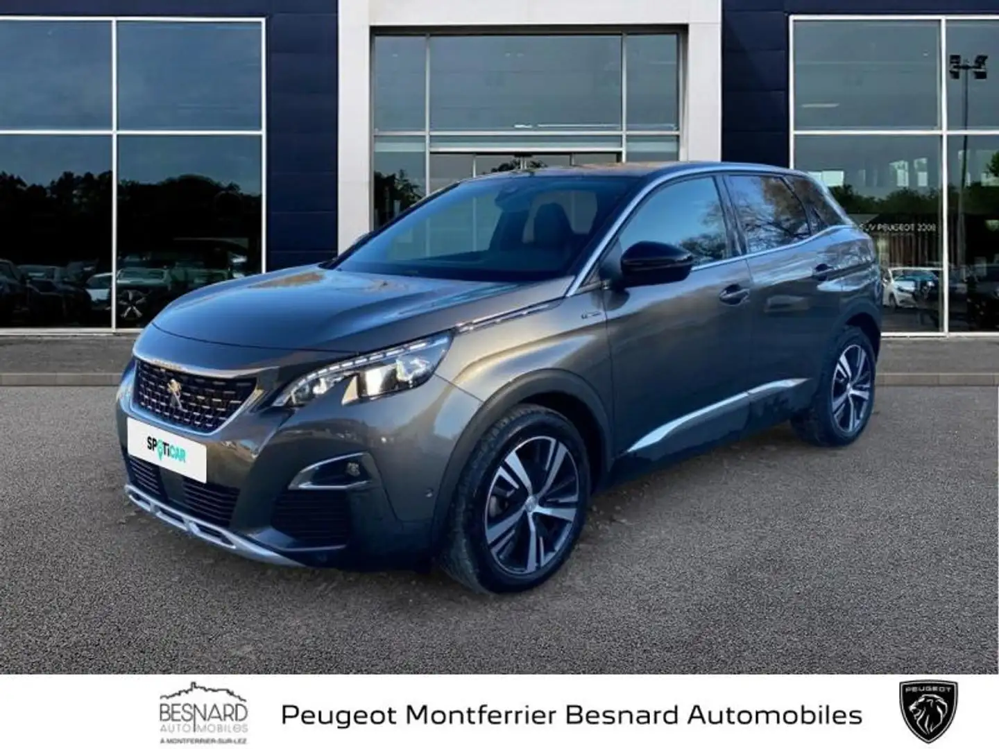 Peugeot 3008 1.2 PureTech 130ch GT Line S\u0026S Noir - 1