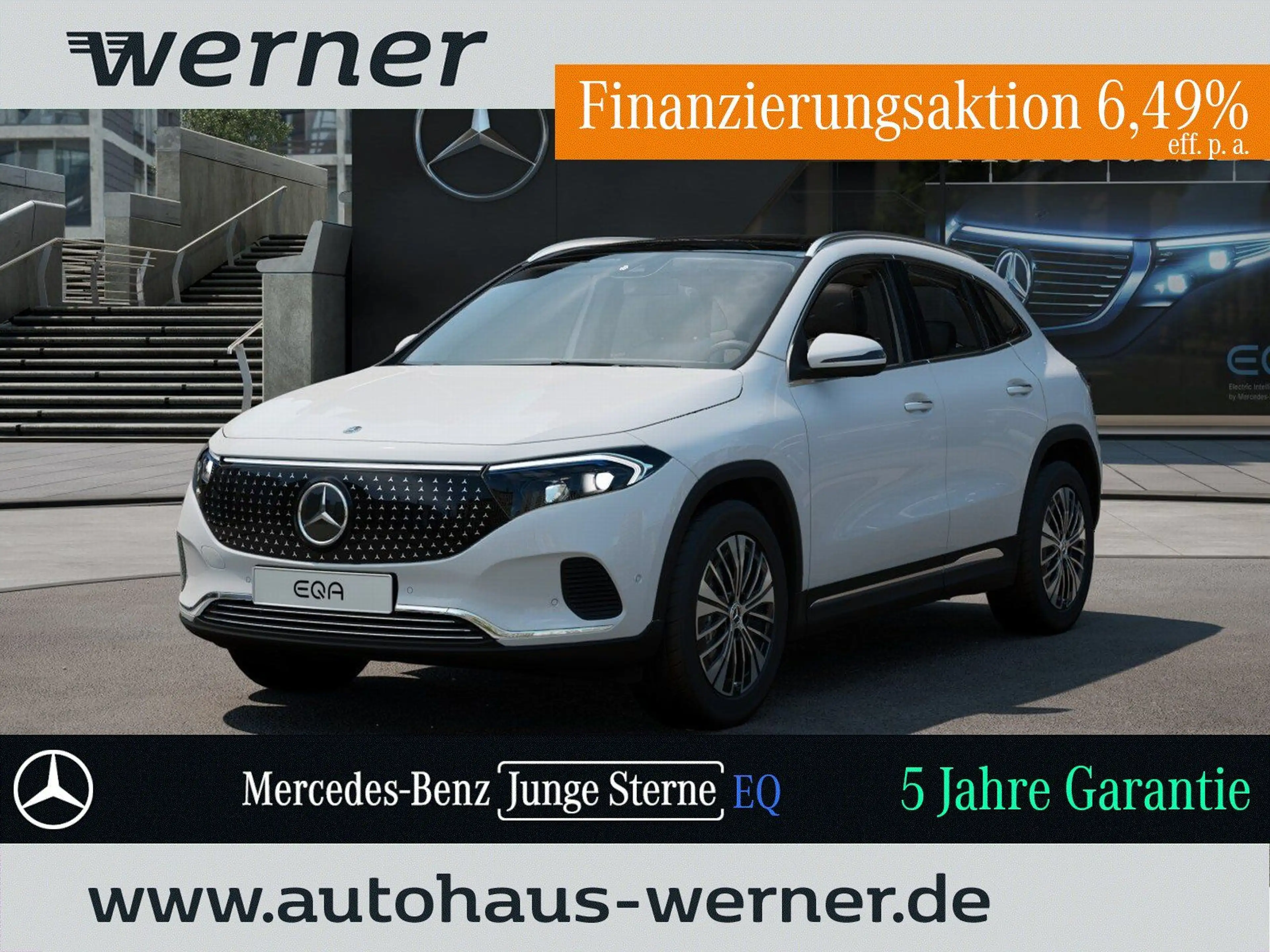 Mercedes-Benz EQA 250+ ELECTRIC-ART-ADVANCED+ PANOR WINTER VZA