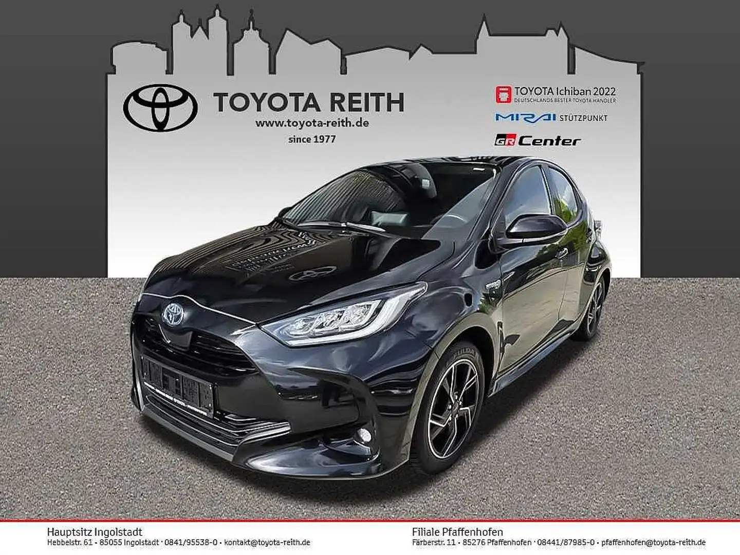 Toyota Yaris Hybrid 1.5 VVT-i Club Negro - 1