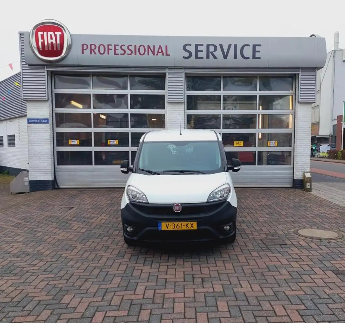 Fiat Doblo Cargo 1.4 T-Jet Natural Power L2H1 Maxi SX Blanc - 1