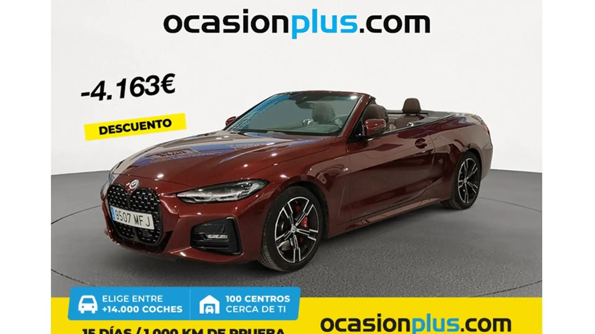 BMW 420 420iA Cabrio Rojo - 1