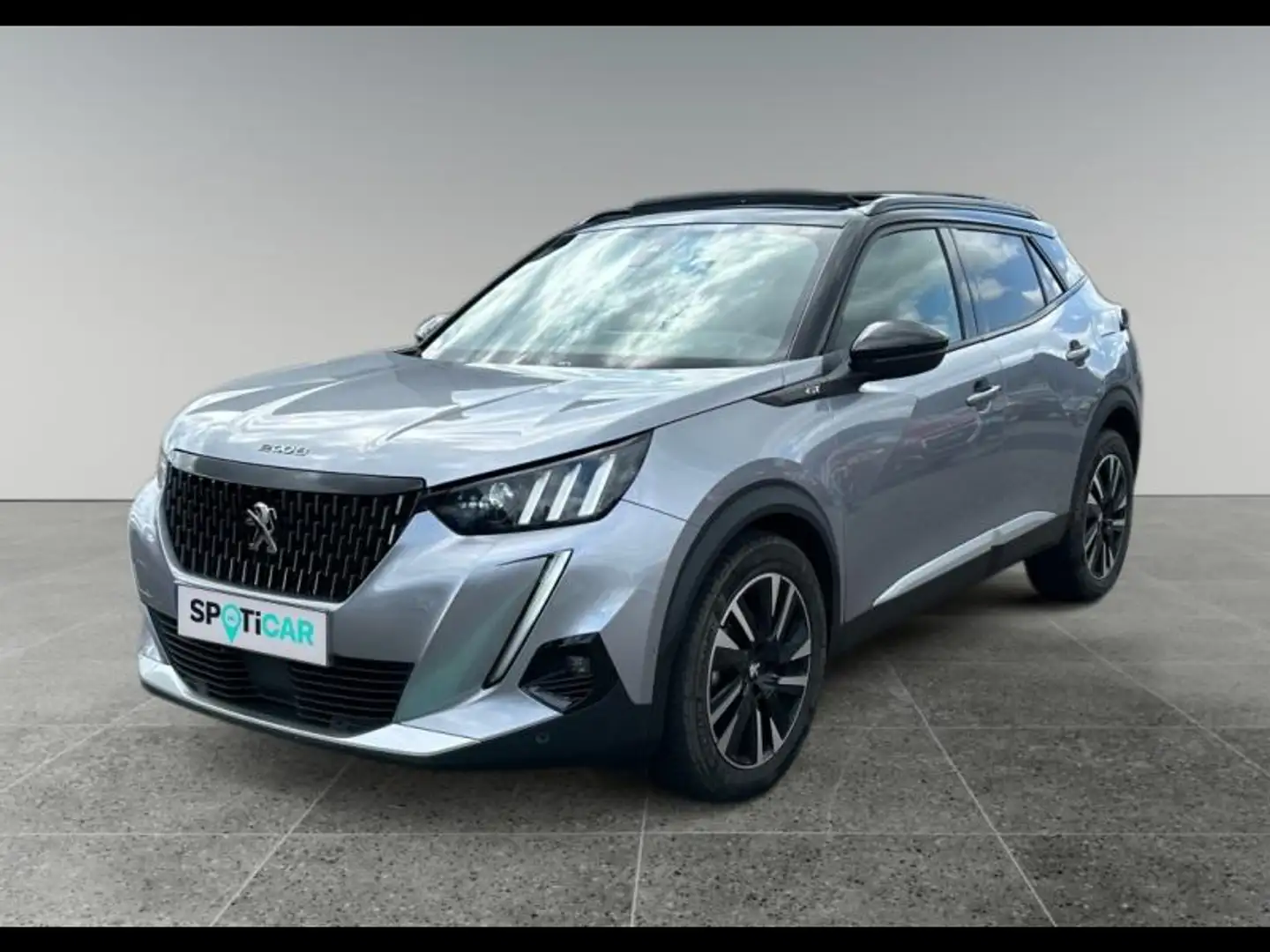 Peugeot 2008 1.5 BlueHDi 130ch S\u0026S GT EAT8 125g Gris - 1