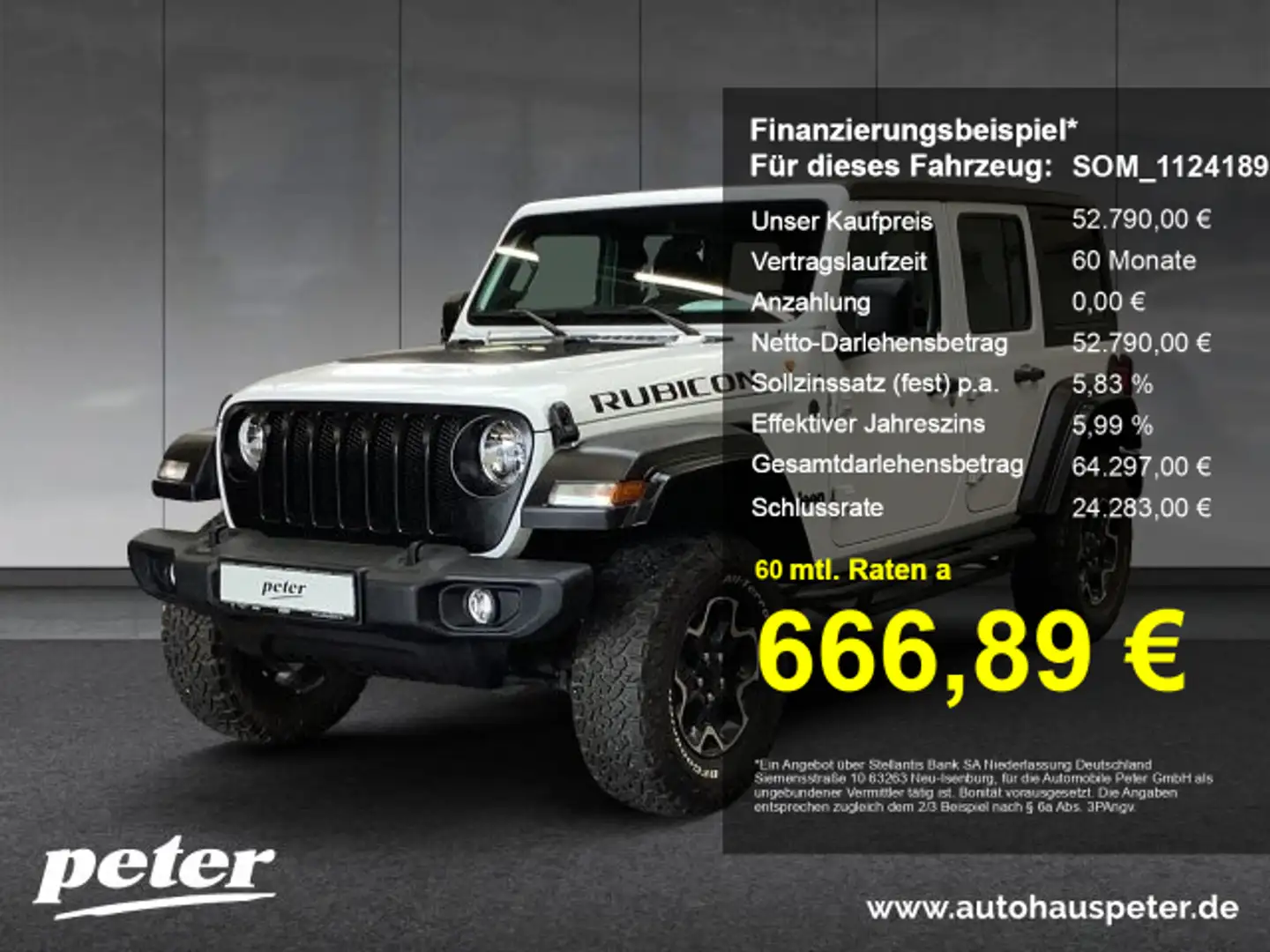 Jeep Wrangler Wrangler Unlimited Sport 3.0L V6 Diesel Bianco - 1