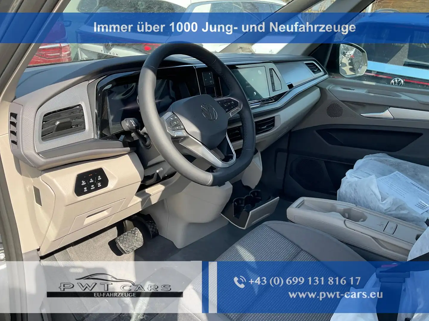 Volkswagen T7 Multivan eHybrid 4M Business LÜ, 7-Sitzer, AHK, IQ.Light... Grau - 1